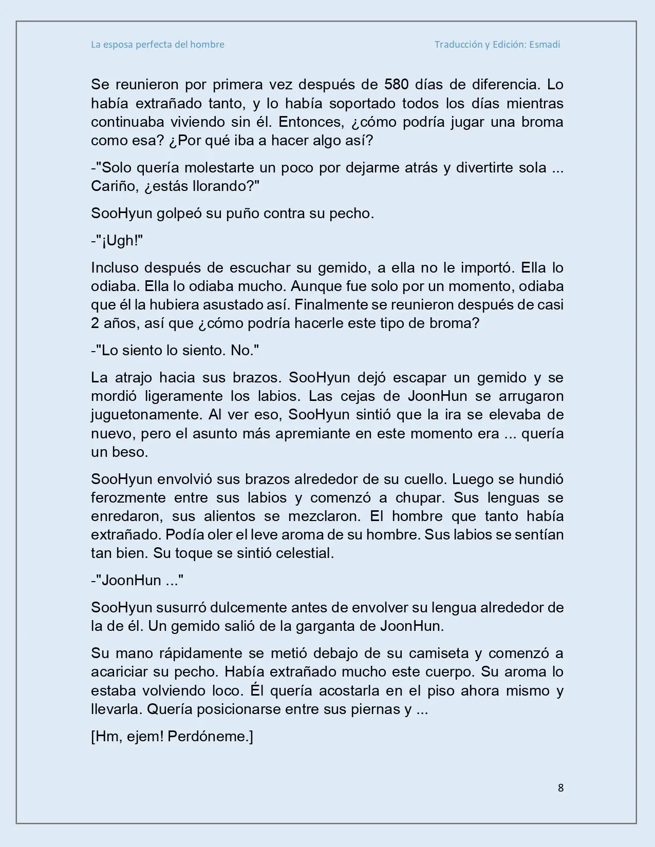 La esposa perfecta del hombre - Capítulo 39 - Página 8 - LectorTMOo