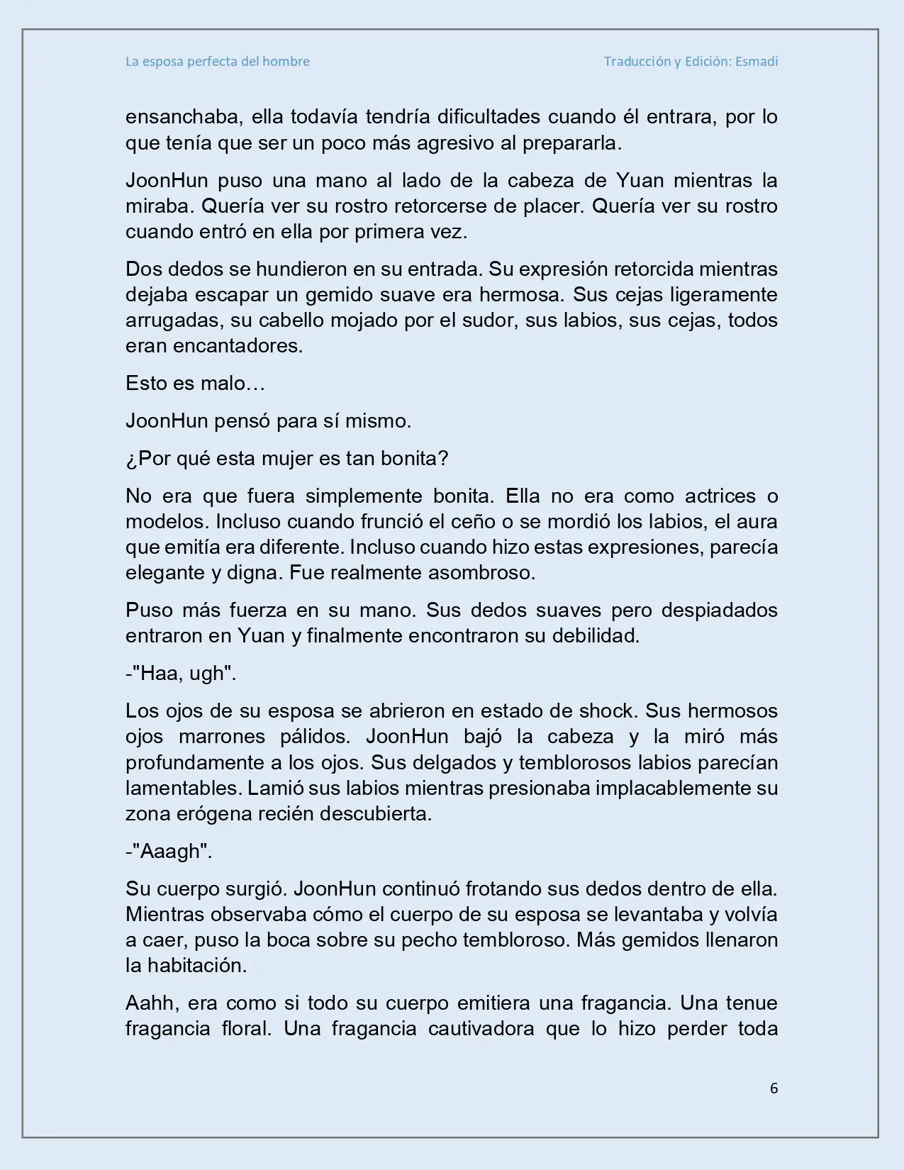La esposa perfecta del hombre - Capítulo 4 - Página 5 - LectorTMOo