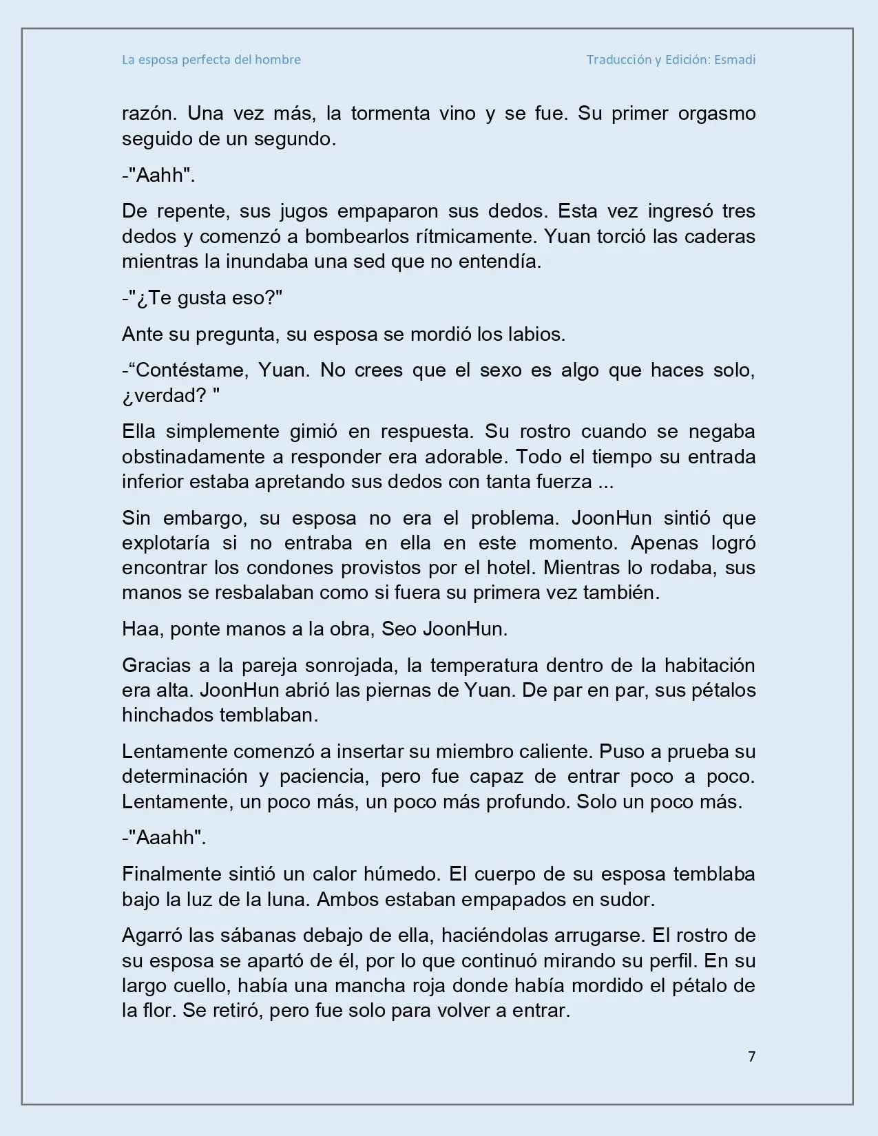 La esposa perfecta del hombre - Capítulo 4 - Página 6 - LectorTMOo