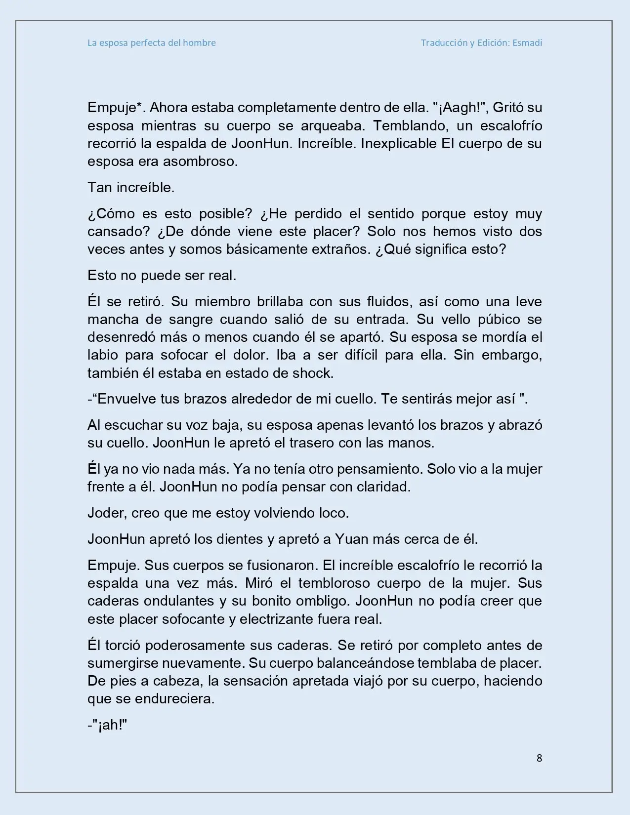 La esposa perfecta del hombre - Capítulo 4 - Página 7 - LectorTMOo