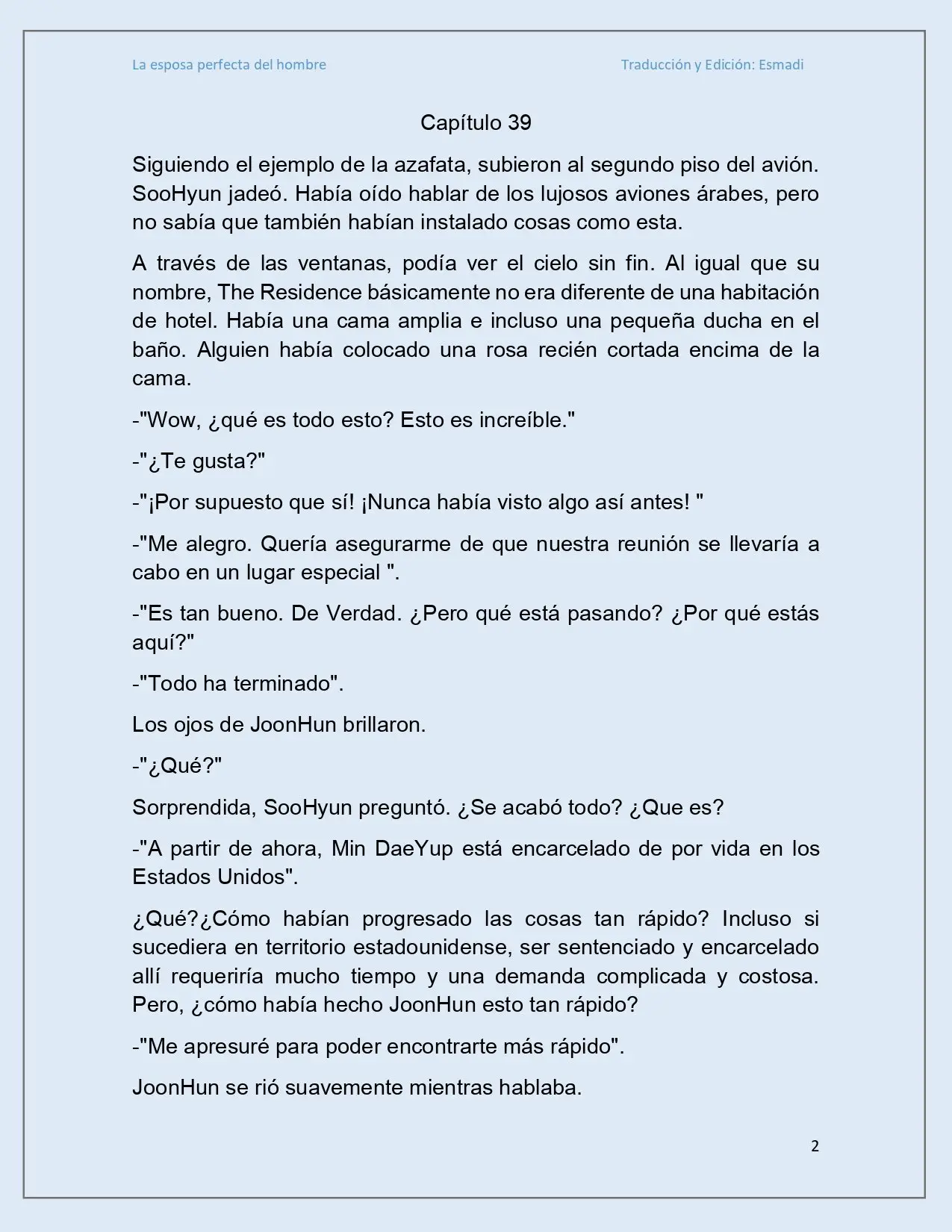 La esposa perfecta del hombre - Capítulo 40 - Página 2 - LectorTMOo