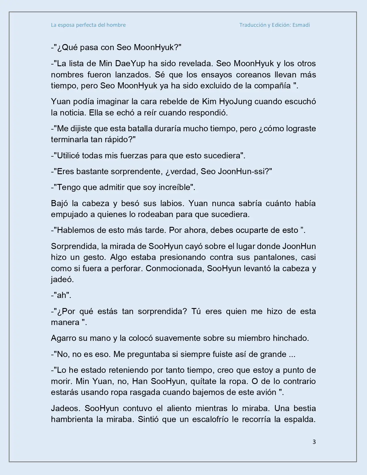 La esposa perfecta del hombre - Capítulo 40 - Página 3 - LectorTMOo
