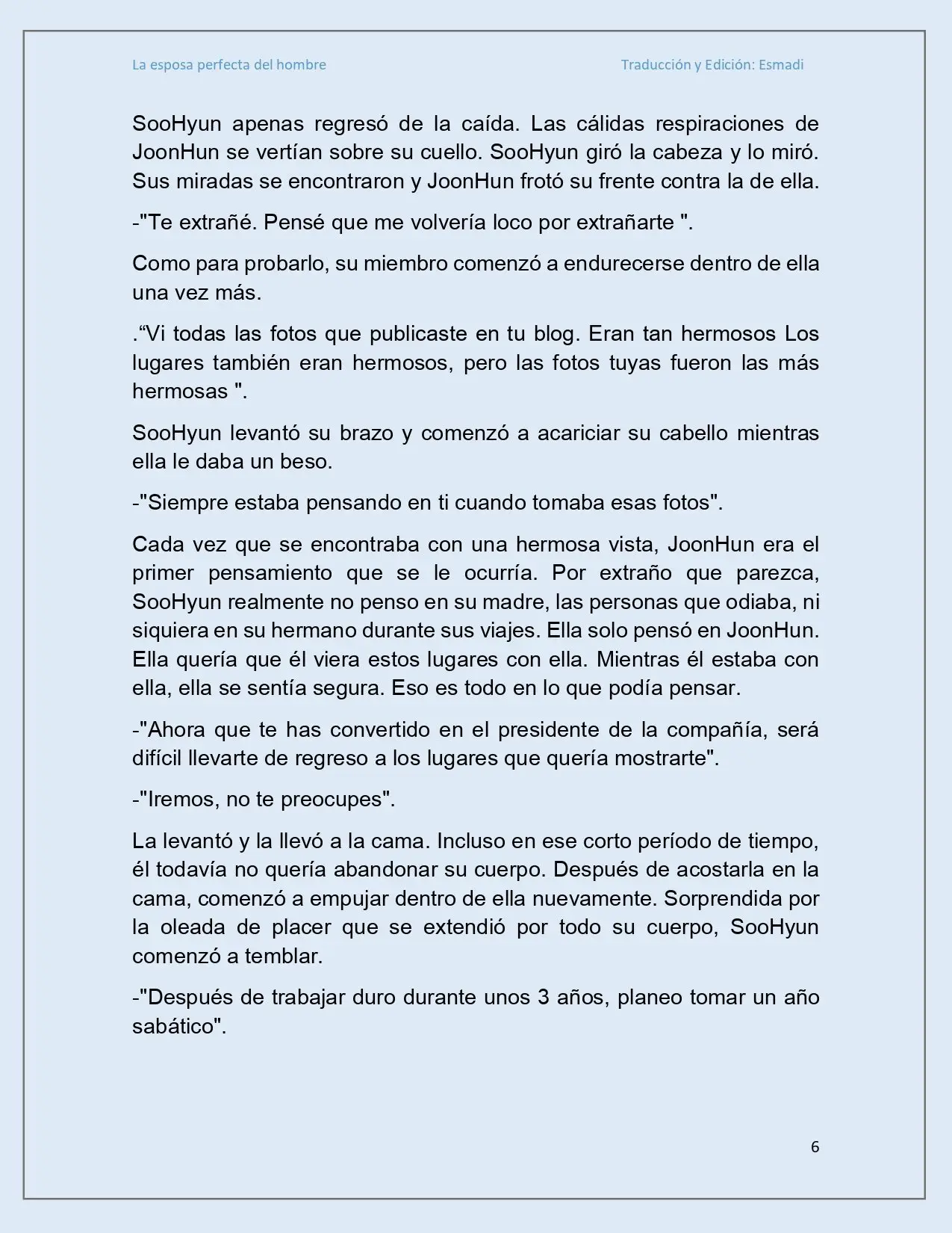 La esposa perfecta del hombre - Capítulo 40 - Página 6 - LectorTMOo