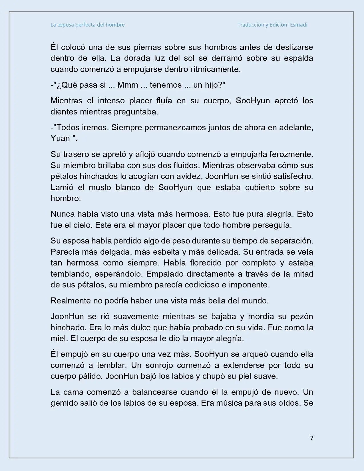 La esposa perfecta del hombre - Capítulo 40 - Página 7 - LectorTMOo