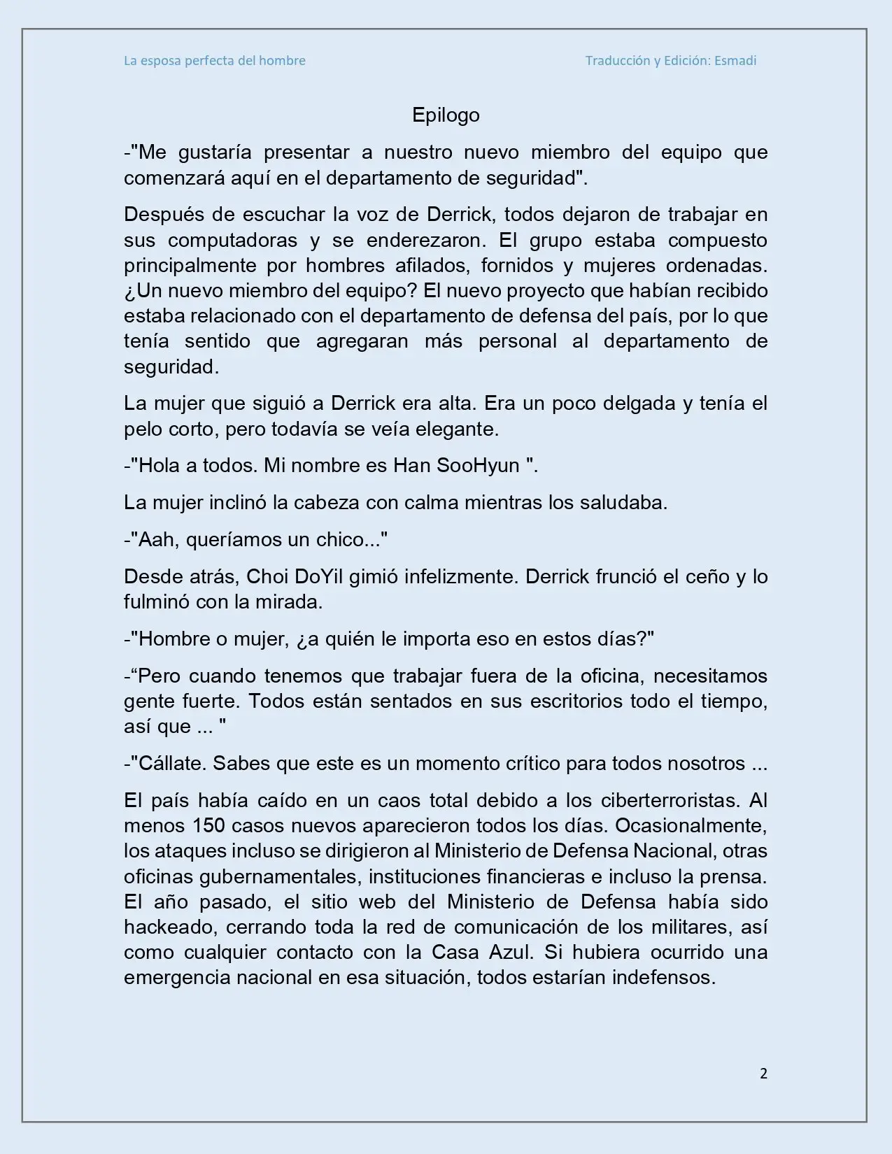 La esposa perfecta del hombre - Capítulo 41 - Página 2 - LectorTMOo