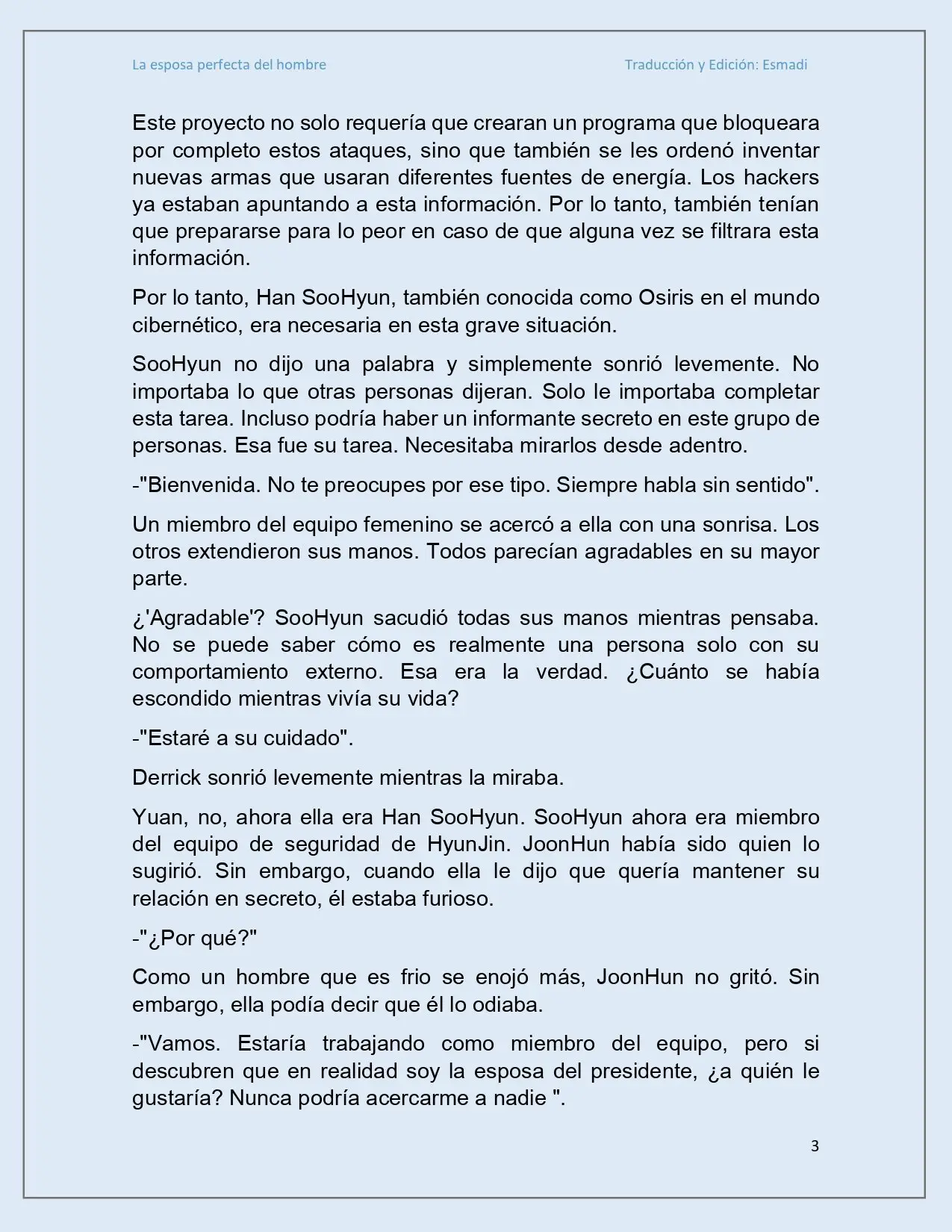 La esposa perfecta del hombre - Capítulo 41 - Página 3 - LectorTMOo