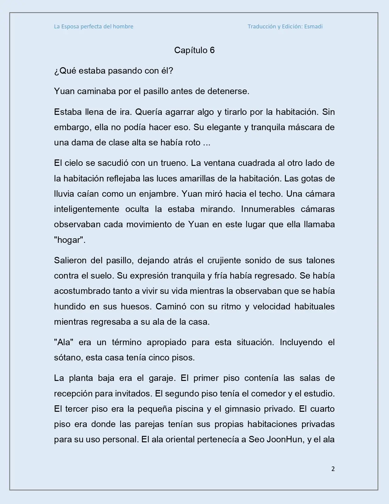 La esposa perfecta del hombre - Capítulo 7 - Página 1 - LectorTMOo