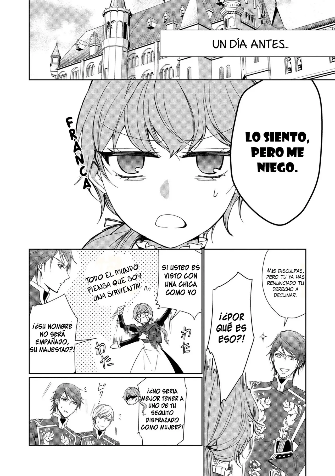 LA HIJA DEL CONDE FUE EMPLEADA REPENTINAMENTE COMO LA PROMETIDA DEL PRÍNCIPE HEREDERO - Capítulo 2 - Página 9 - LectorTMOo