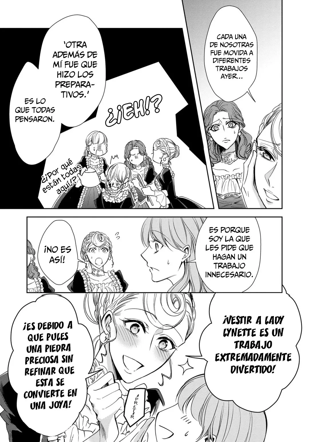 LA HIJA DEL CONDE FUE EMPLEADA REPENTINAMENTE COMO LA PROMETIDA DEL PRÍNCIPE HEREDERO - Capítulo 7 - Página 22 - LectorTMOo