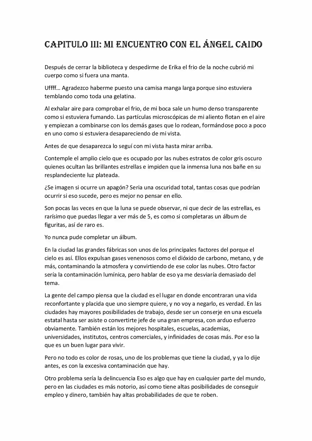 La historia no es como yo lo pensaba (2018) - Capítulo 3 - Página 1 - LectorTMOo