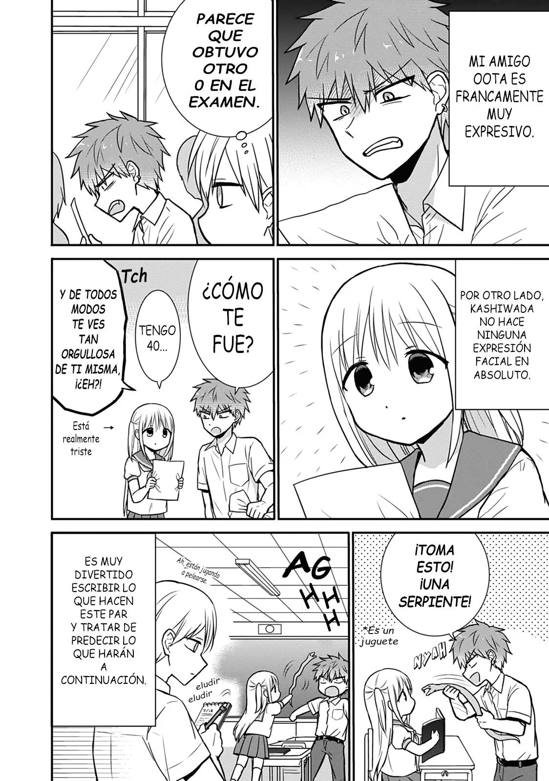 La Inexpresiva Kashiwada-san y el Emotivo Oota-kun (Manga) (2018) - Capítulo 31 - Página 4 - LectorTMOo