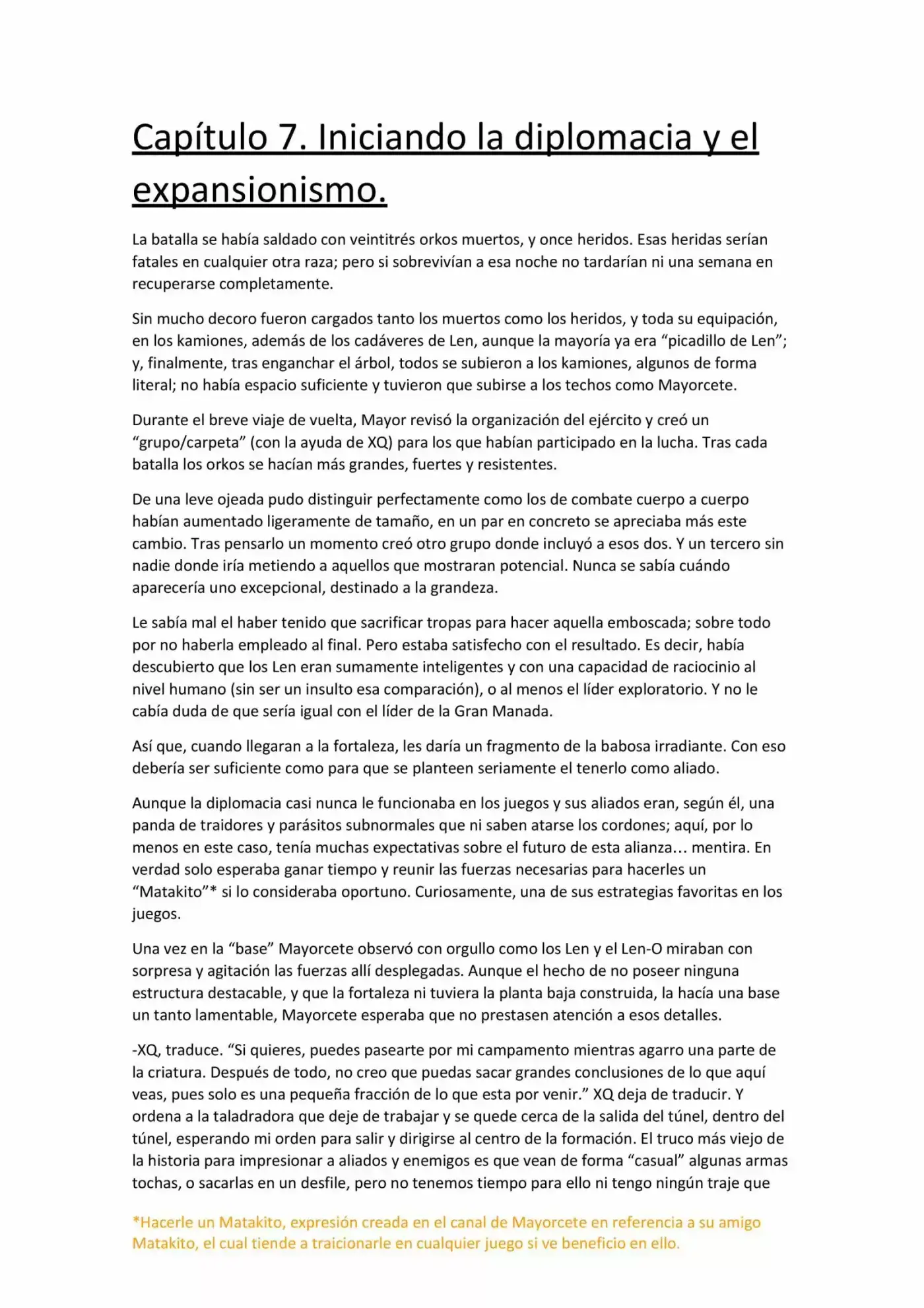 La inverosimil aventura de Mayorcete en otro Mundo (2018) - Capítulo 7 - Página 1 - LectorTMOo