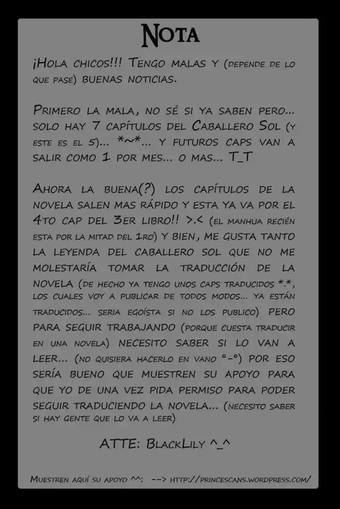 La Leyenda del Caballero Sol (2007) - Capítulo 5 - Página 44 - LectorTMOo