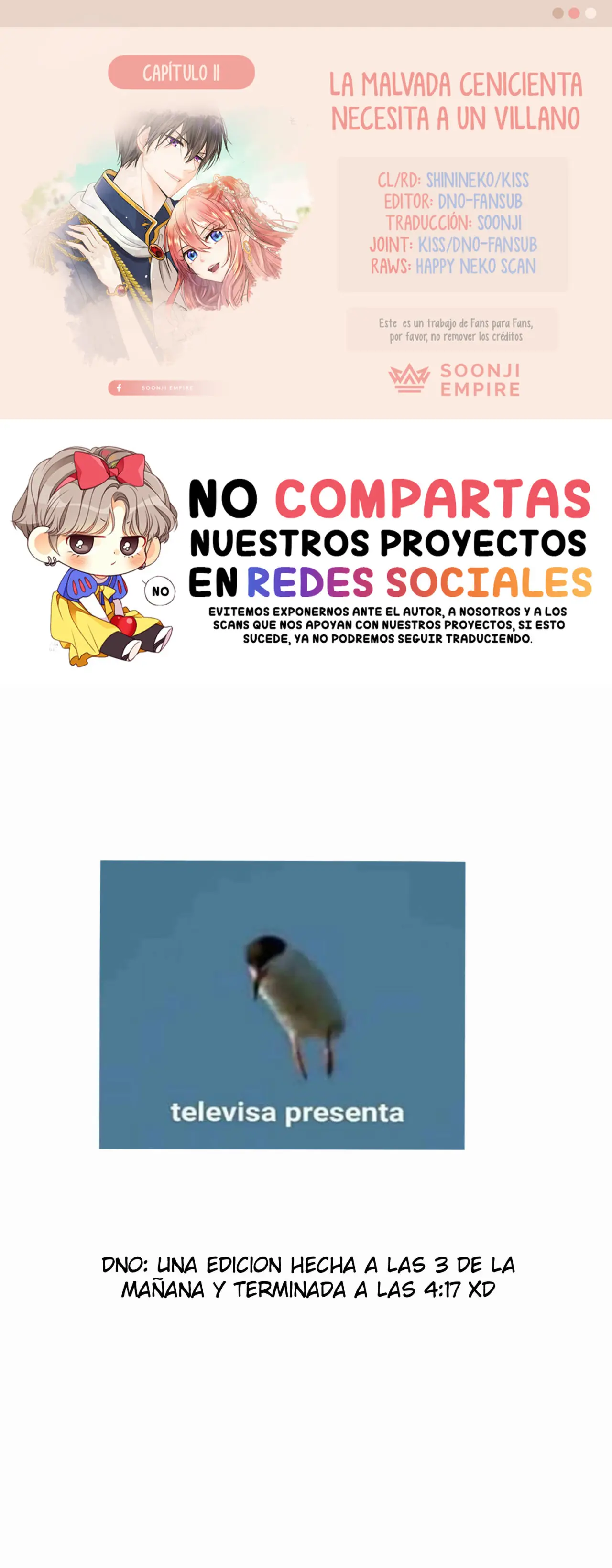 La malvada cenicienta necesita a un villano - Capítulo 11 - Página 1 - LectorTMOo