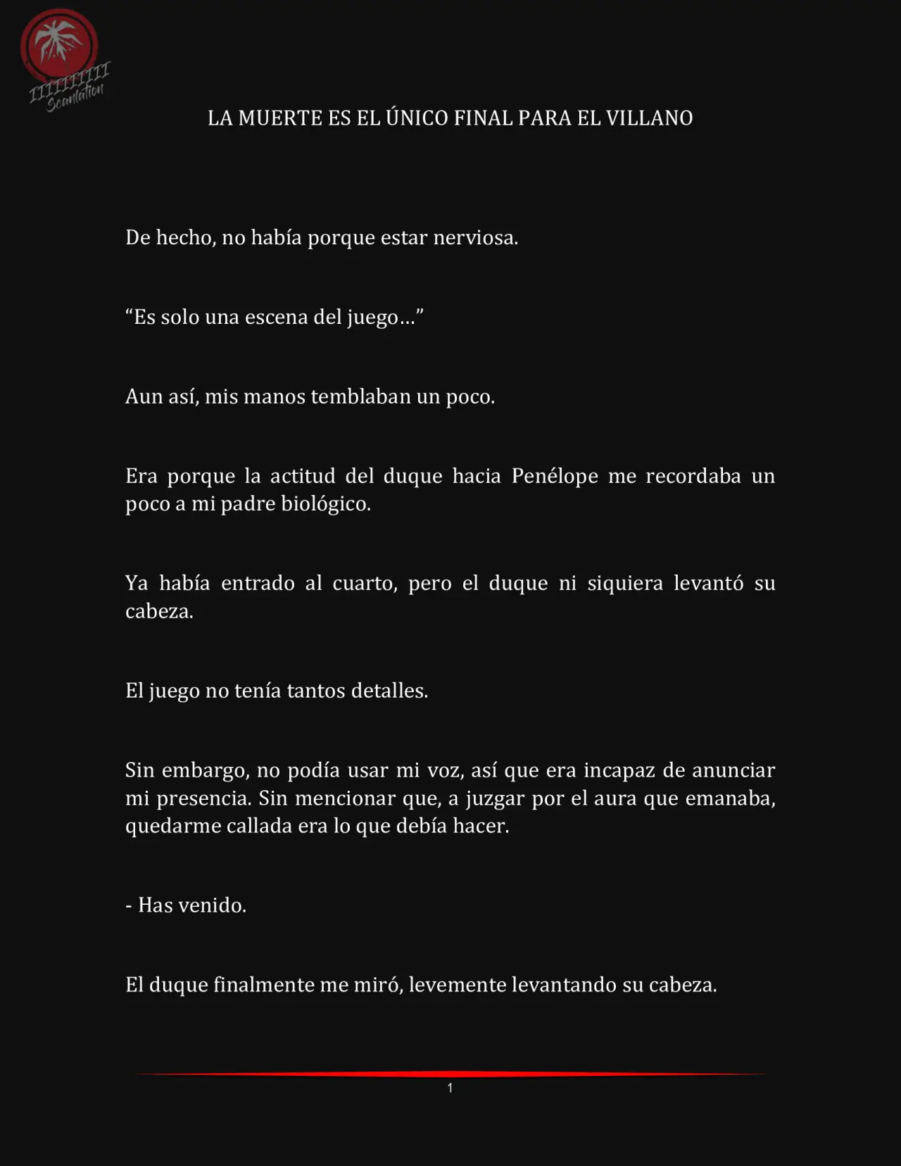 LA MUERTE ES EL ÚNICO FINAL PARA LA VILLANA (2019) - Capítulo 5 - Página 1 - LectorTMOo