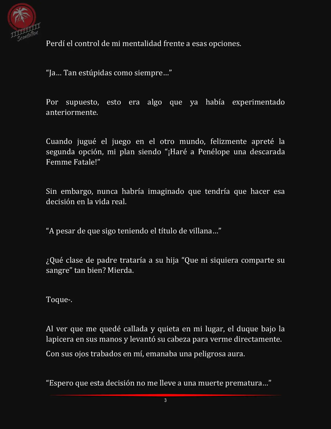 LA MUERTE ES EL ÚNICO FINAL PARA LA VILLANA (2019) - Capítulo 5 - Página 3 - LectorTMOo