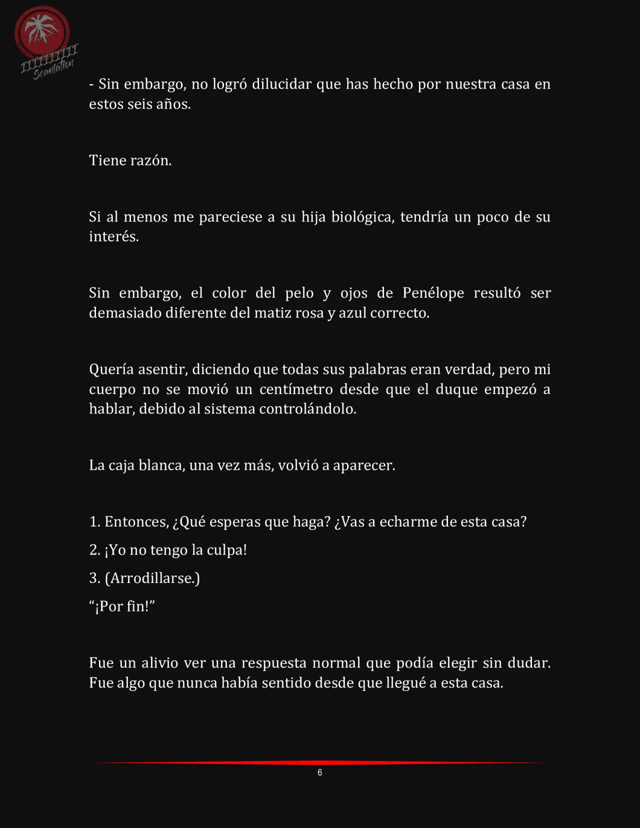 LA MUERTE ES EL ÚNICO FINAL PARA LA VILLANA (2019) - Capítulo 5 - Página 6 - LectorTMOo