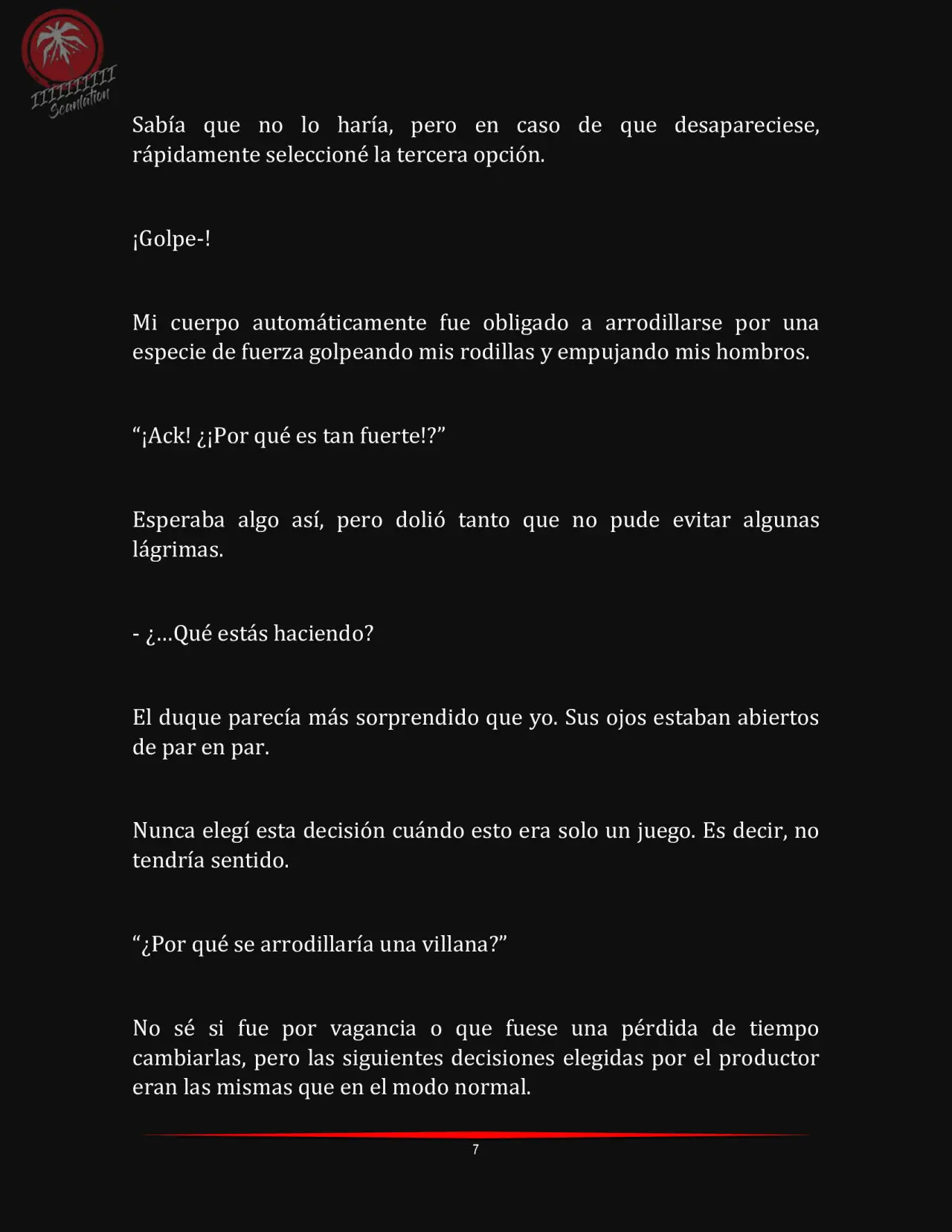 LA MUERTE ES EL ÚNICO FINAL PARA LA VILLANA (2019) - Capítulo 5 - Página 7 - LectorTMOo