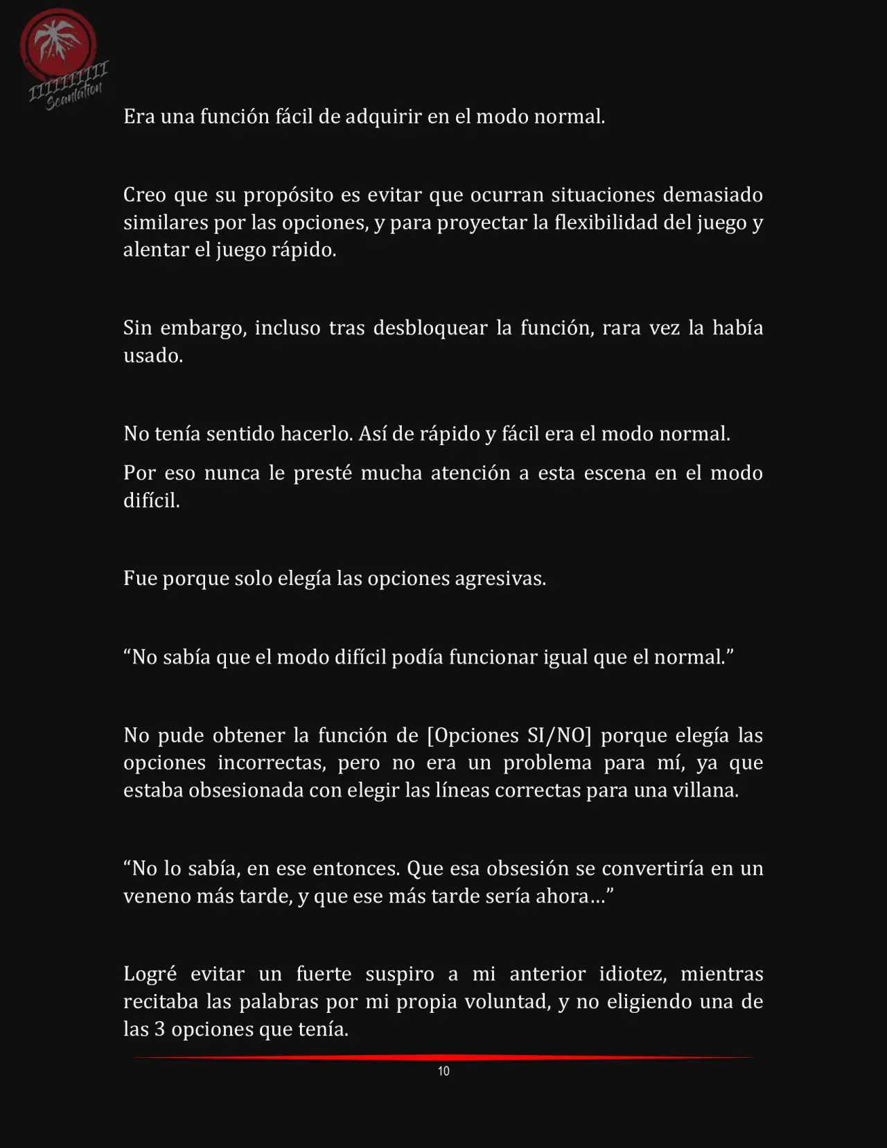 LA MUERTE ES EL ÚNICO FINAL PARA LA VILLANA (2019) - Capítulo 5 - Página 10 - LectorTMOo