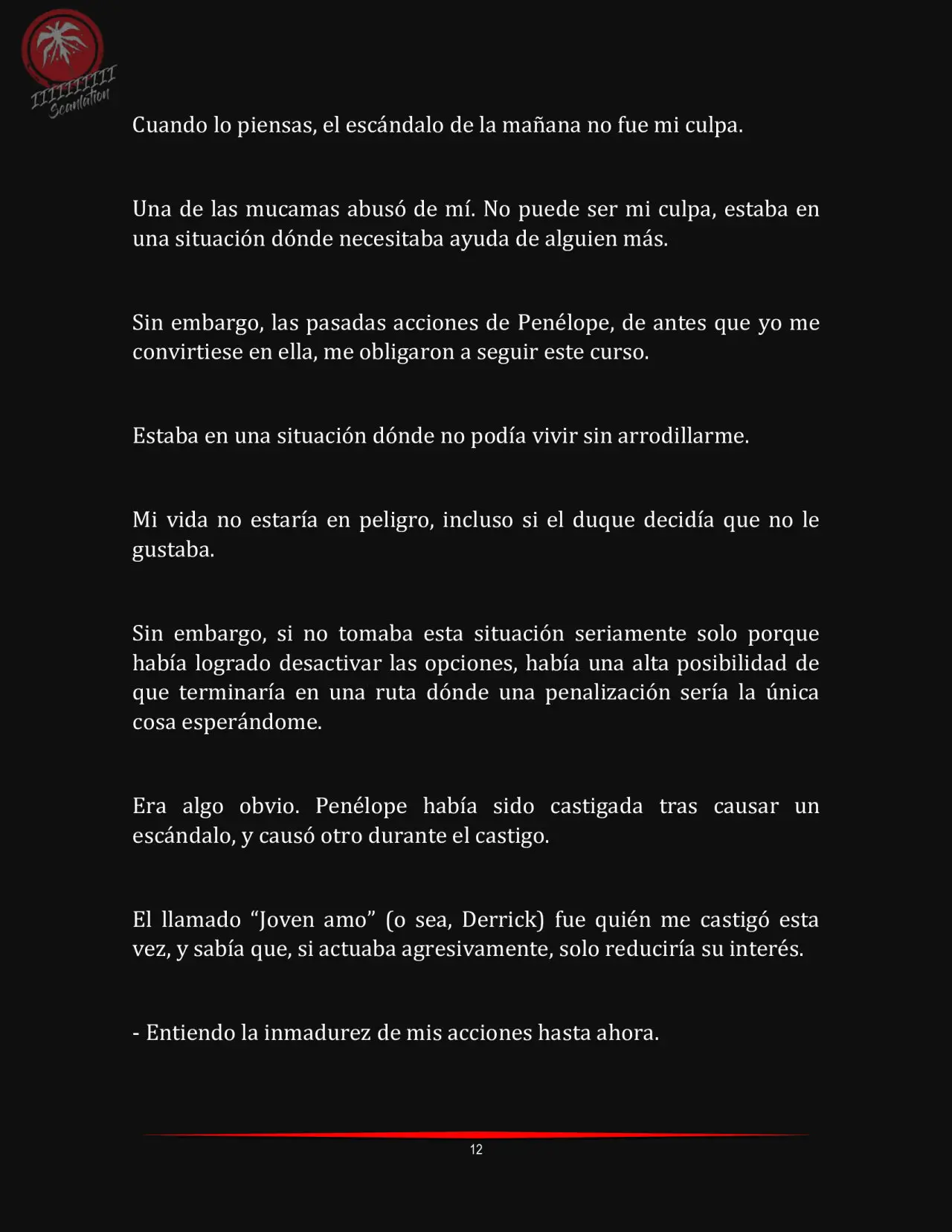 LA MUERTE ES EL ÚNICO FINAL PARA LA VILLANA (2019) - Capítulo 5 - Página 12 - LectorTMOo