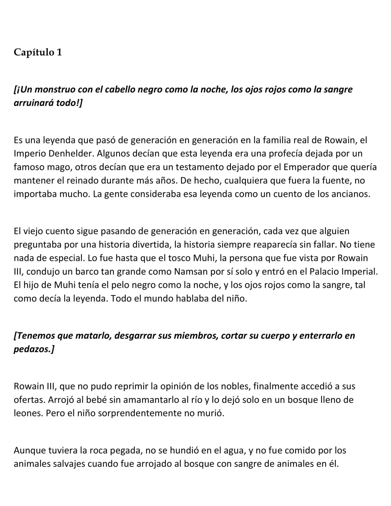 La muñeca amada del tirano. - Capítulo 1 - Página 1 - LectorTMOo
