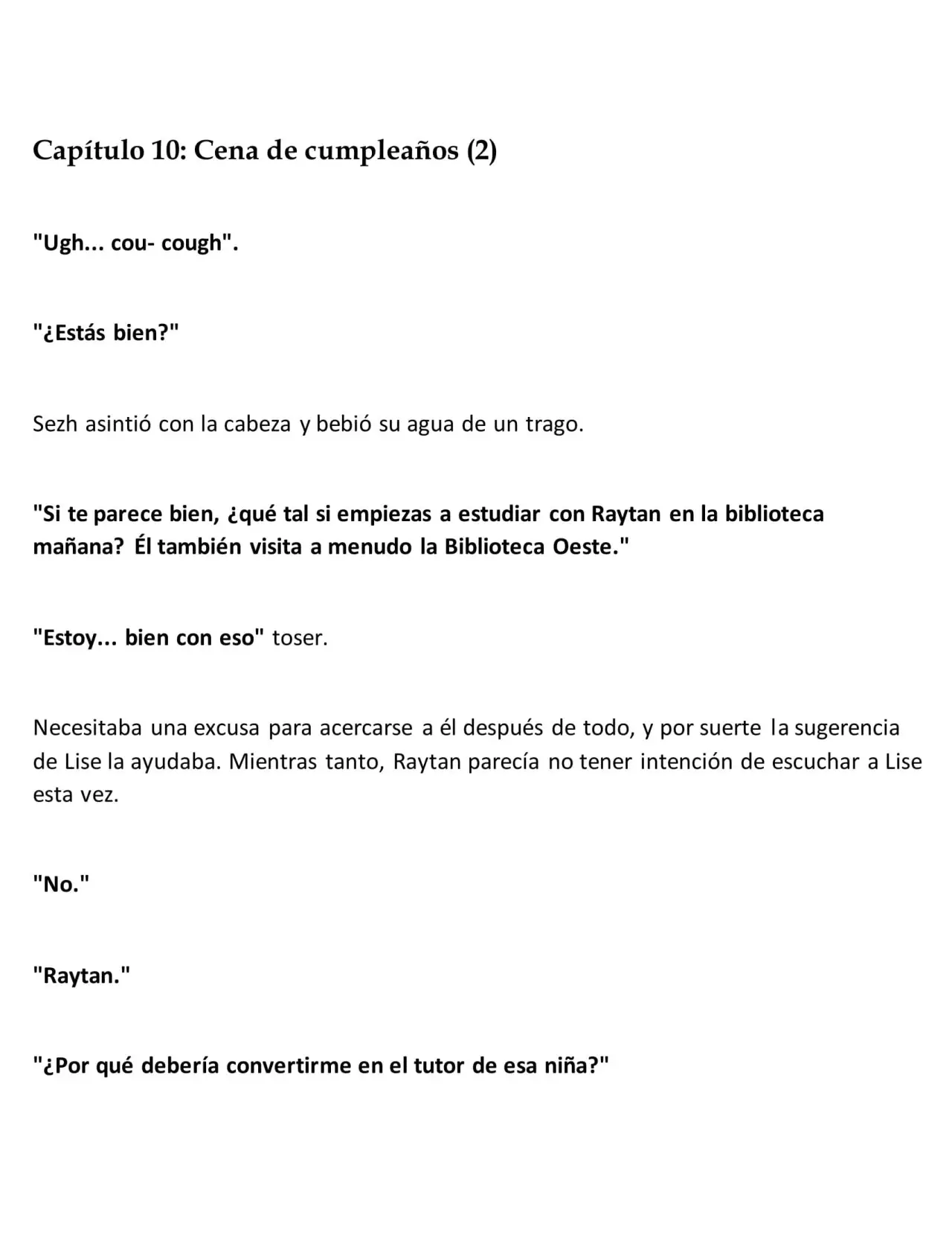 La muñeca amada del tirano. - Capítulo 10 - Página 1 - LectorTMOo