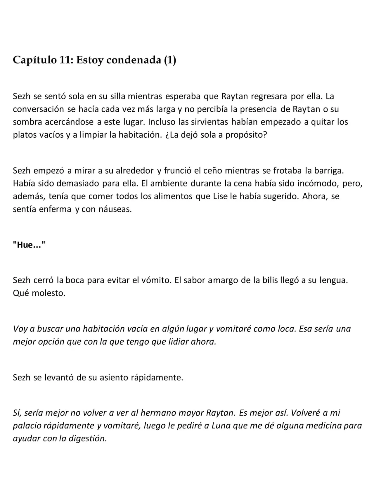 La muñeca amada del tirano. - Capítulo 11 - Página 1 - LectorTMOo