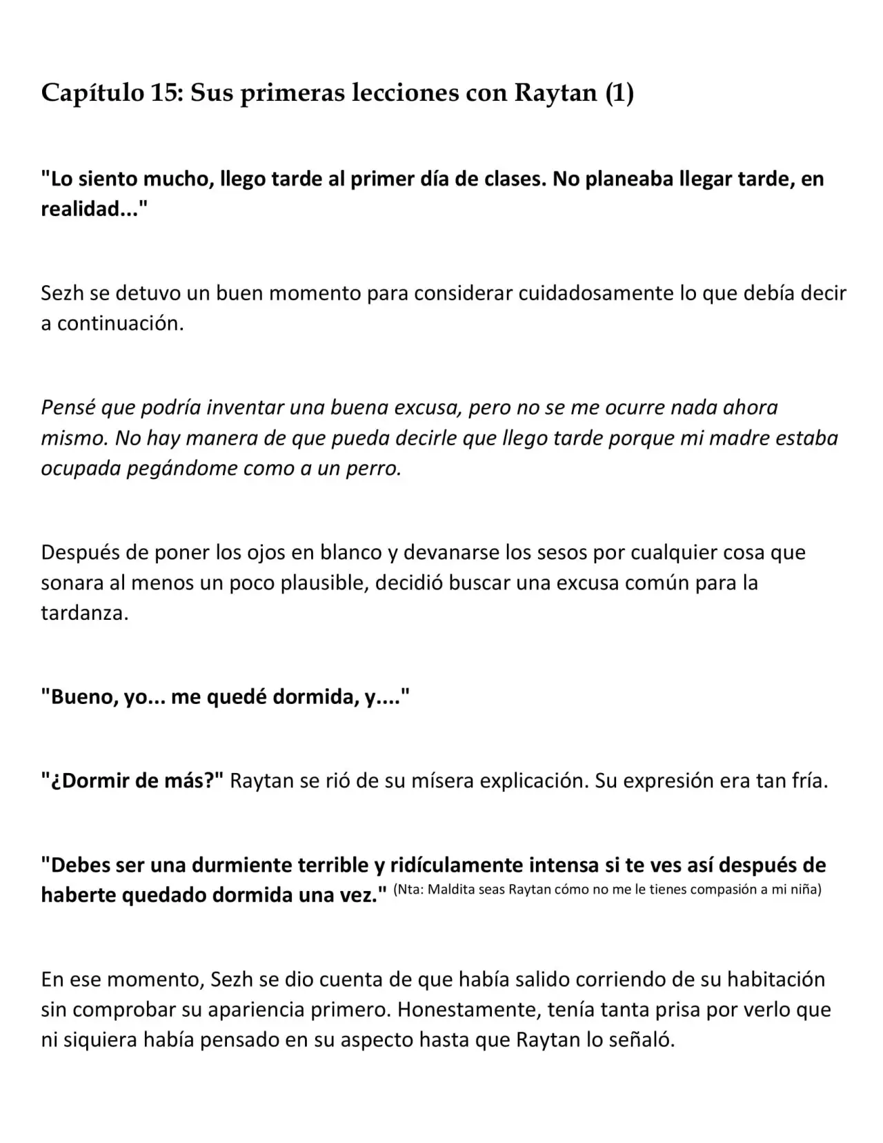 La muñeca amada del tirano. - Capítulo 15 - Página 1 - LectorTMOo