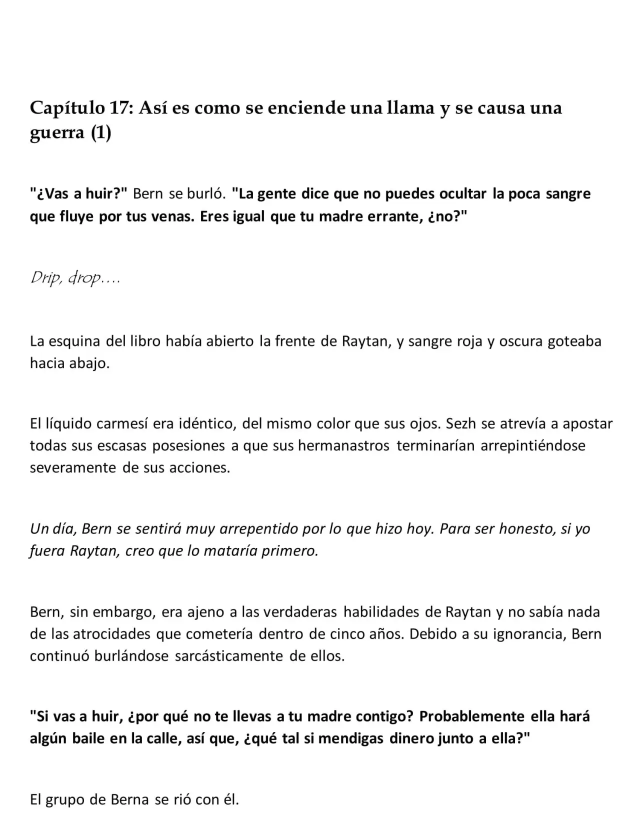 La muñeca amada del tirano. - Capítulo 17 - Página 1 - LectorTMOo