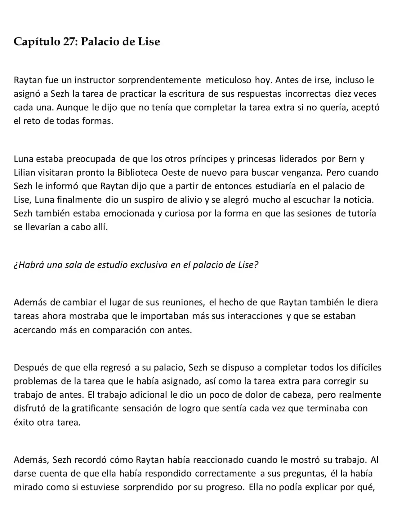 La muñeca amada del tirano. - Capítulo 27 - Página 1 - LectorTMOo