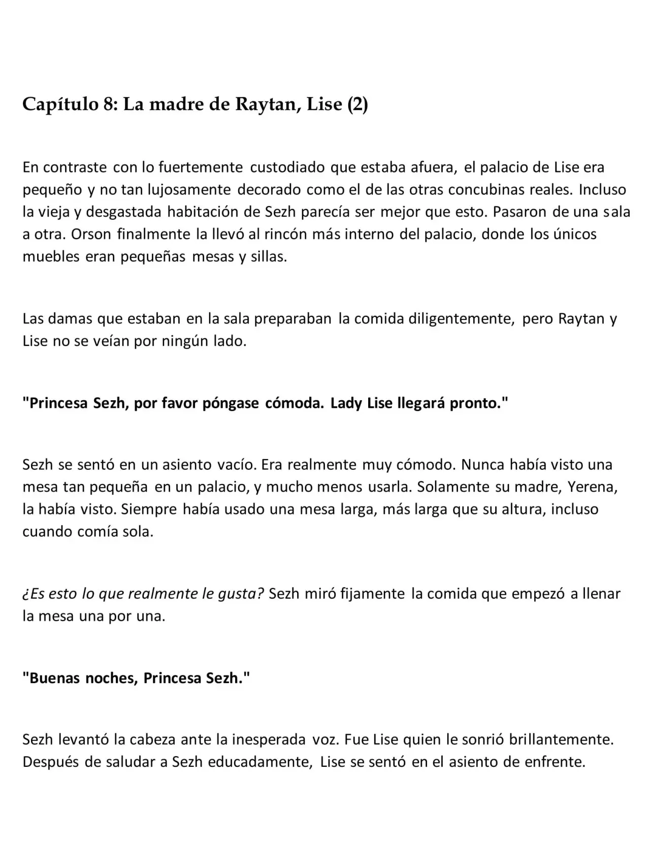 La muñeca amada del tirano. - Capítulo 8 - Página 1 - LectorTMOo