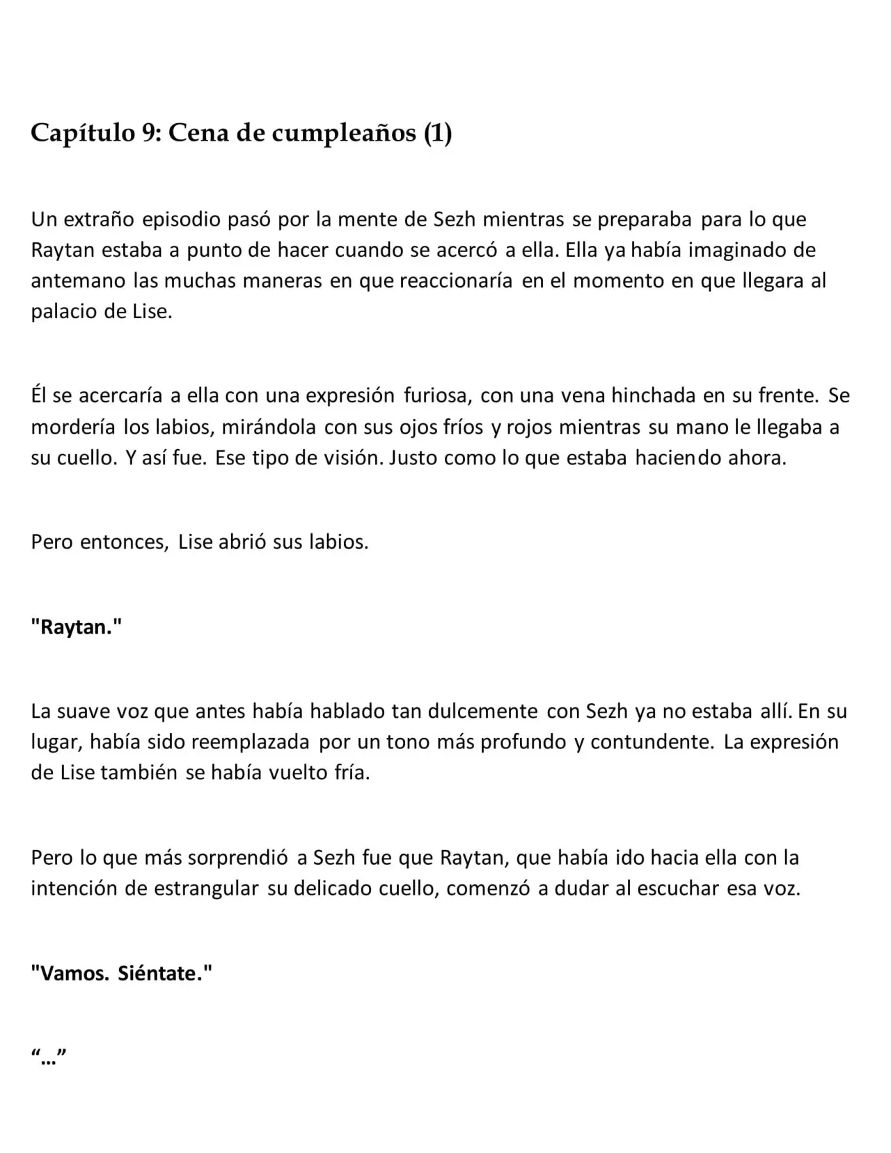La muñeca amada del tirano. - Capítulo 9 - Página 1 - LectorTMOo