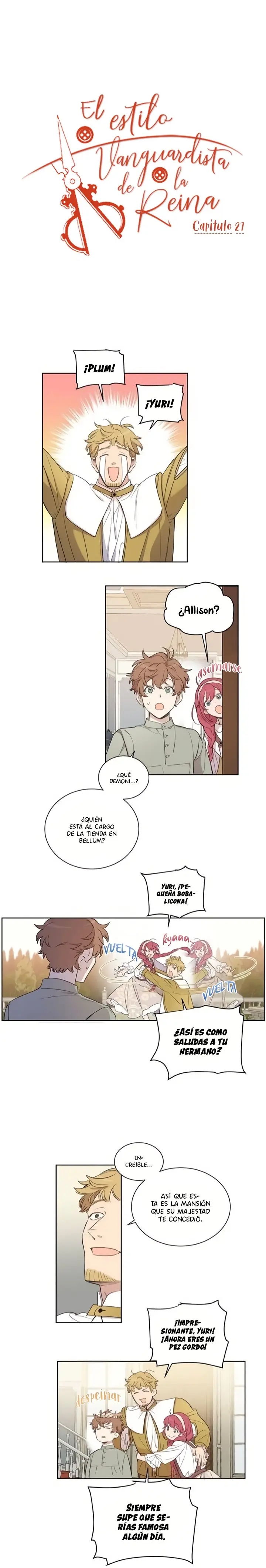 El estilo vanguardista de la reina - Capítulo 27 - Página 3 - LectorTMOo