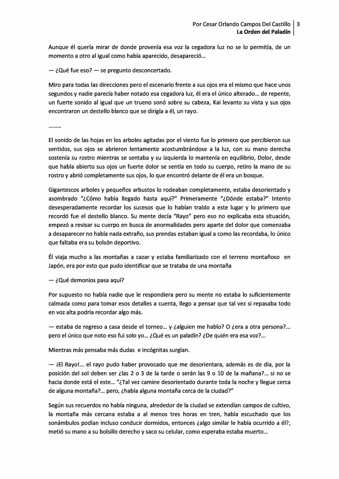 La Orden Del Paladin (2017) - Capítulo 1.1 - Página 3 - LectorTMOo