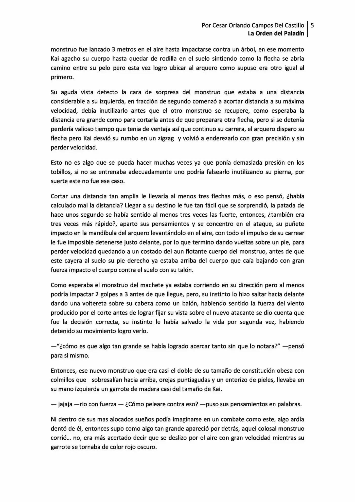 La Orden Del Paladin (2017) - Capítulo 1.1 - Página 5 - LectorTMOo