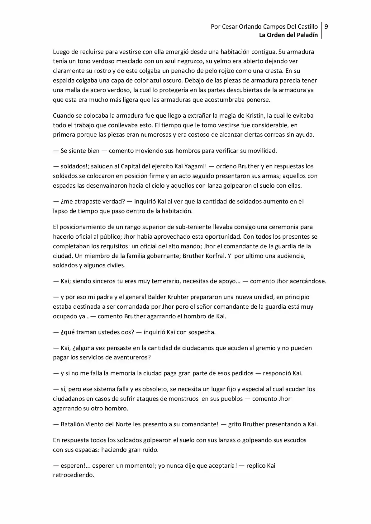 La Orden Del Paladin (2017) - Capítulo 11 - Página 9 - LectorTMOo