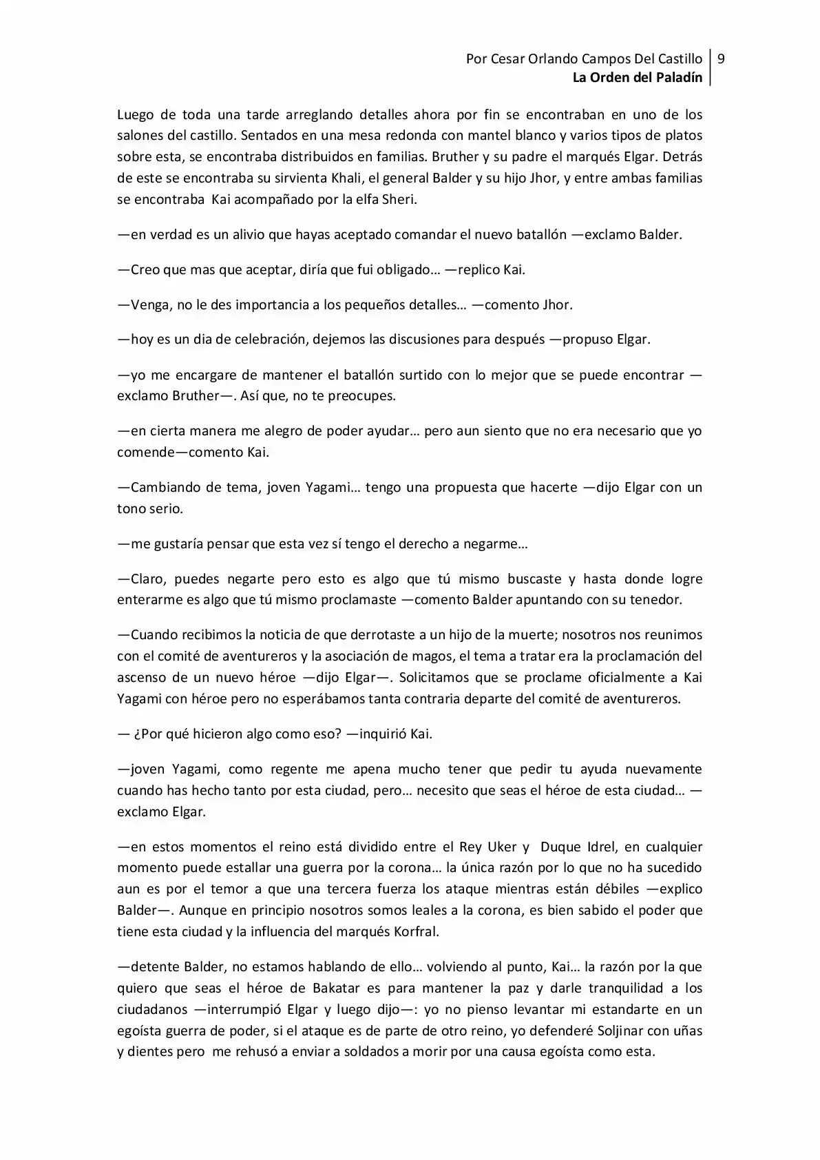 La Orden Del Paladin (2017) - Capítulo 12 - Página 9 - LectorTMOo
