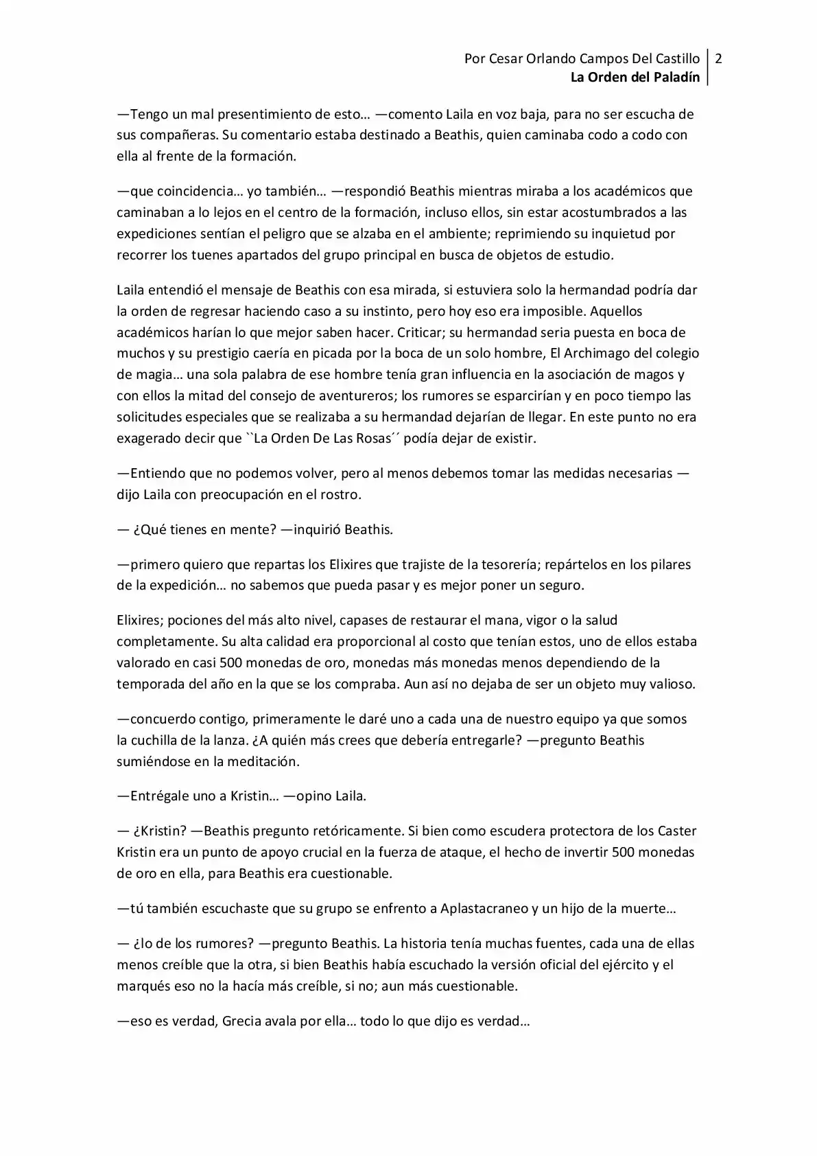 La Orden Del Paladin (2017) - Capítulo 13 - Página 2 - LectorTMOo
