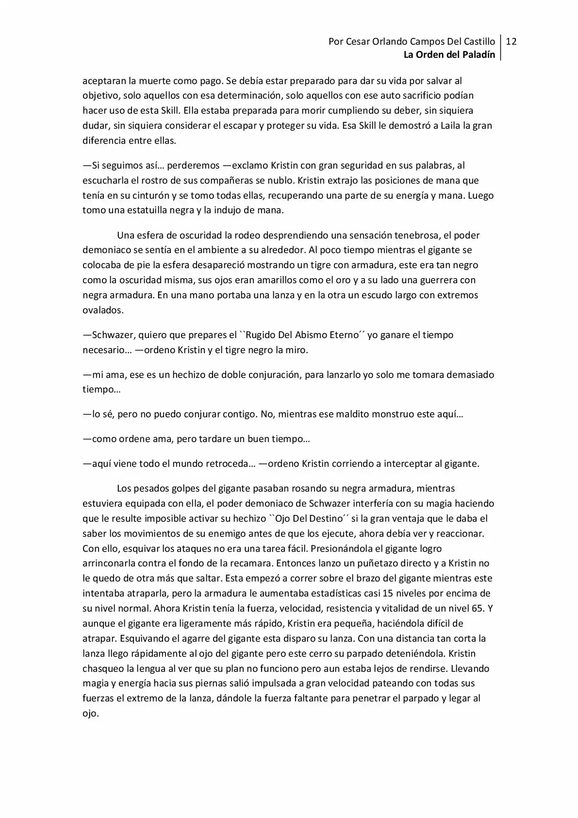 La Orden Del Paladin (2017) - Capítulo 13 - Página 12 - LectorTMOo