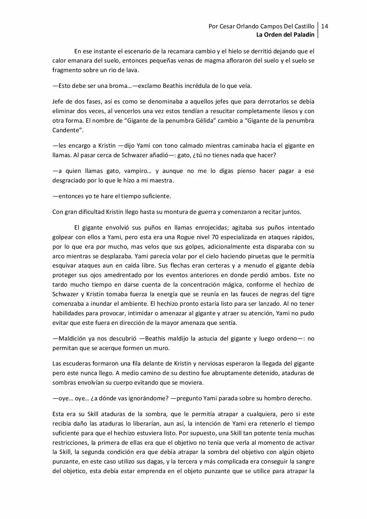 La Orden Del Paladin (2017) - Capítulo 13 - Página 14 - LectorTMOo