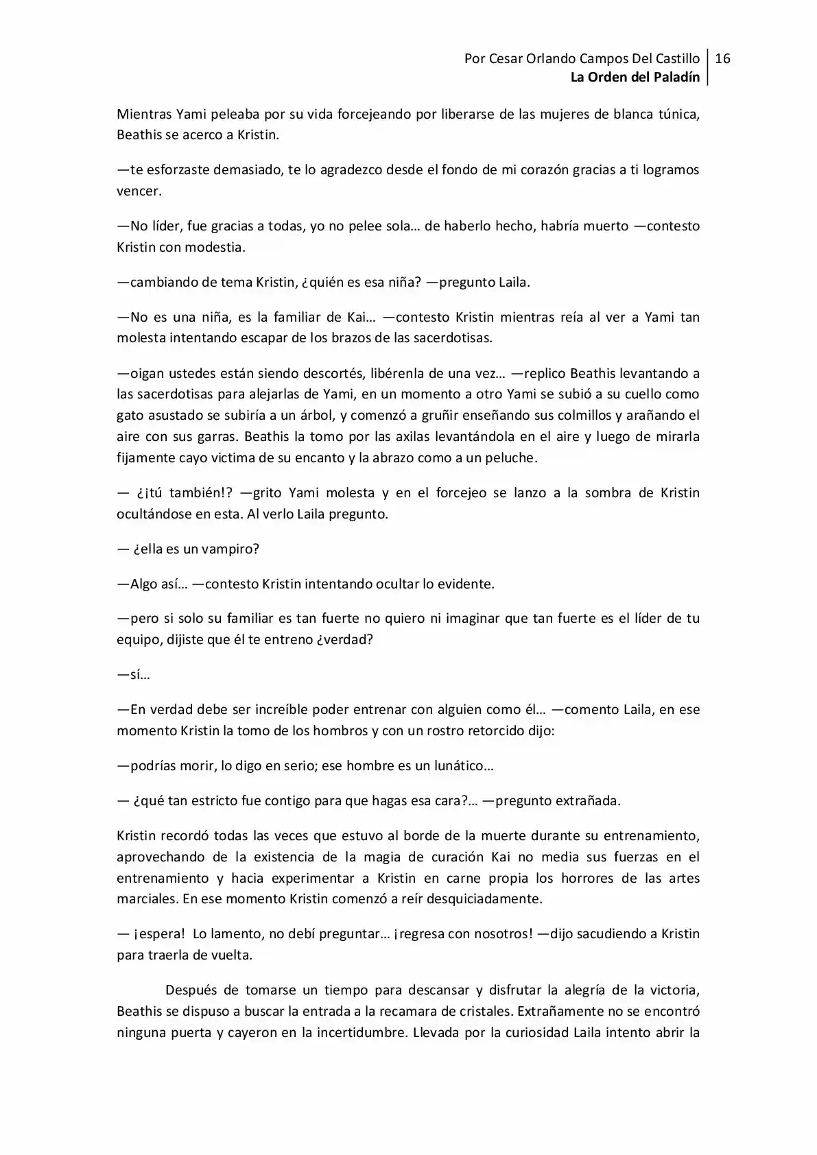 La Orden Del Paladin (2017) - Capítulo 13 - Página 16 - LectorTMOo