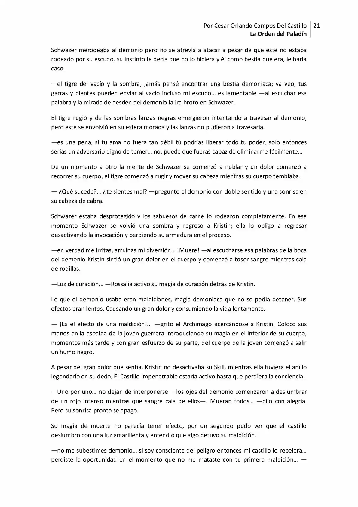 La Orden Del Paladin (2017) - Capítulo 13 - Página 21 - LectorTMOo