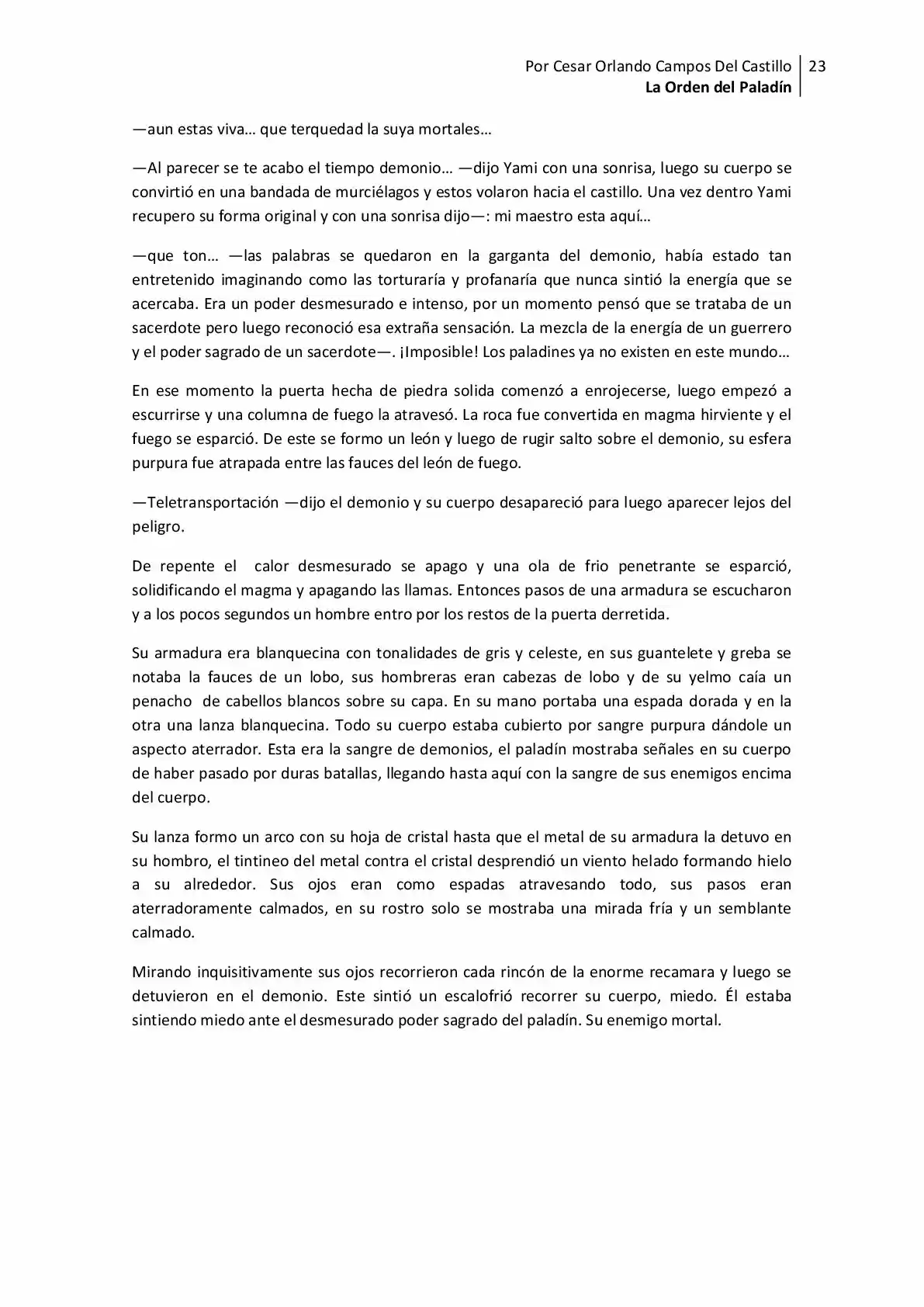 La Orden Del Paladin (2017) - Capítulo 13 - Página 23 - LectorTMOo