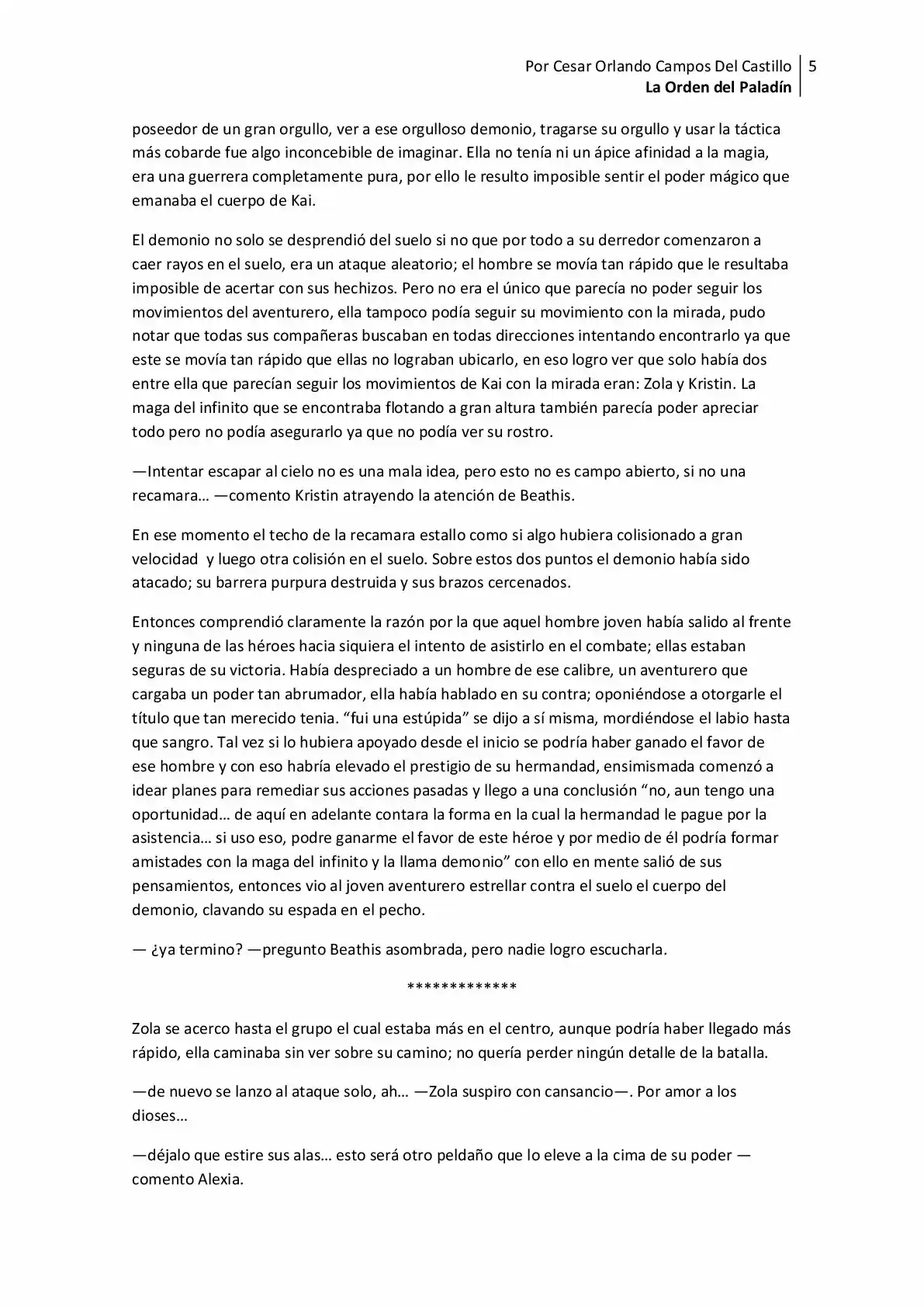 La Orden Del Paladin (2017) - Capítulo 15 - Página 5 - LectorTMOo