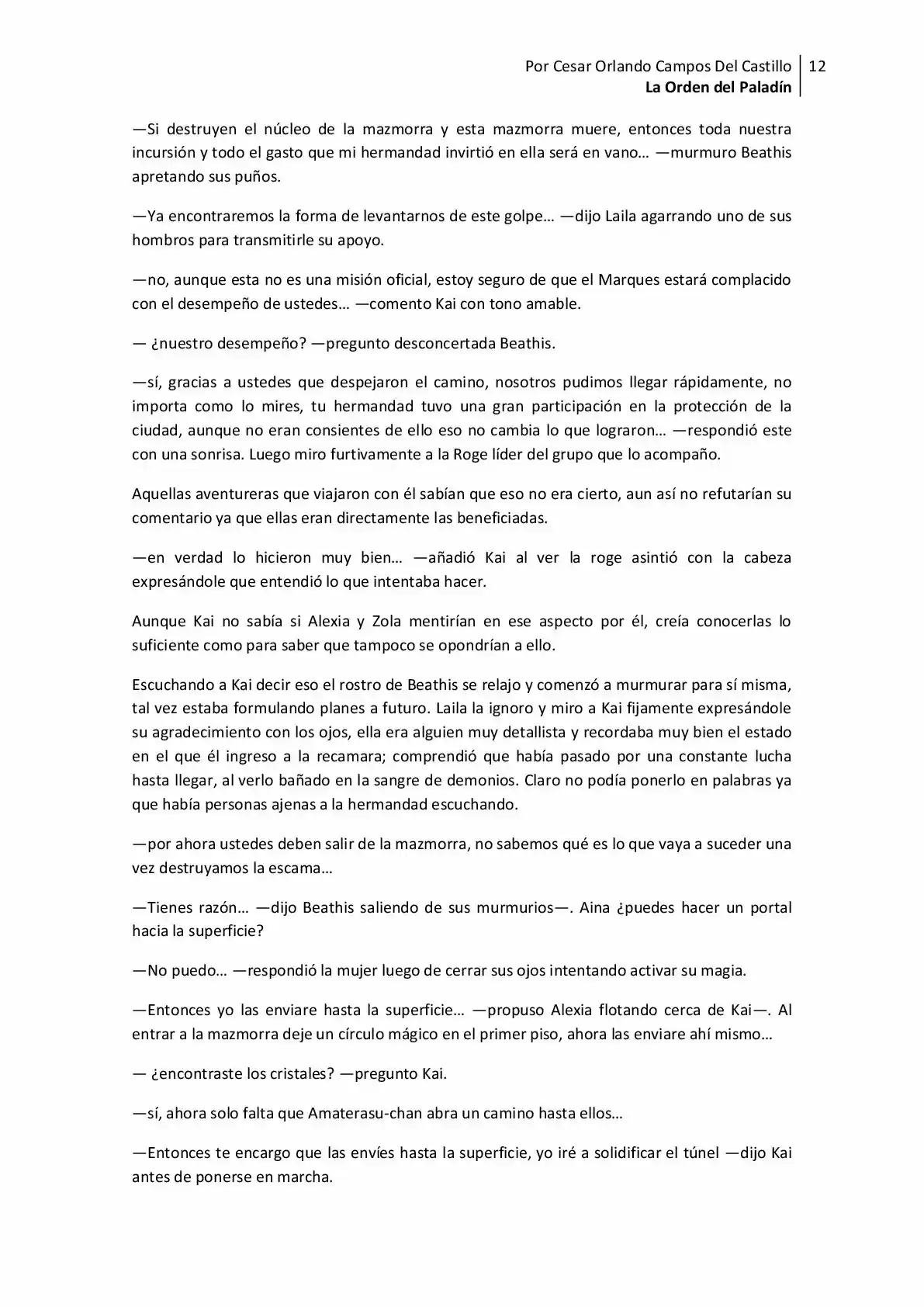 La Orden Del Paladin (2017) - Capítulo 15 - Página 12 - LectorTMOo