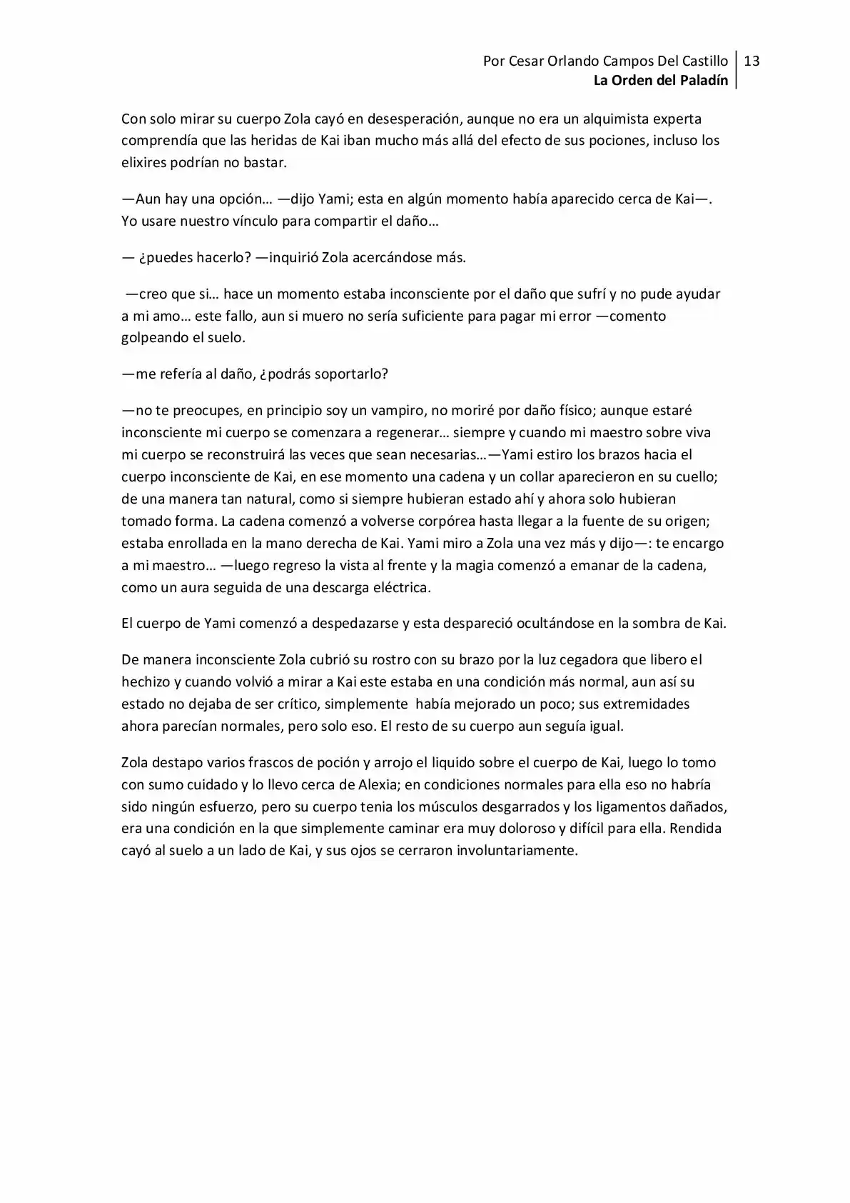 La Orden Del Paladin (2017) - Capítulo 16 - Página 13 - LectorTMOo