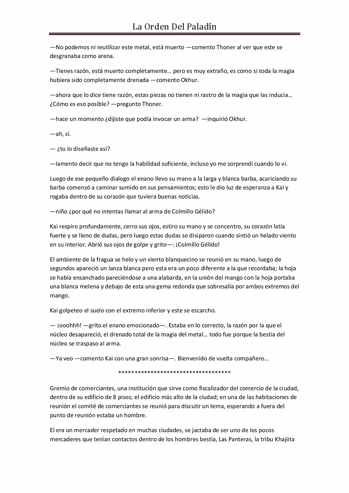 La Orden Del Paladin (2017) - Capítulo 19 - Página 3 - LectorTMOo