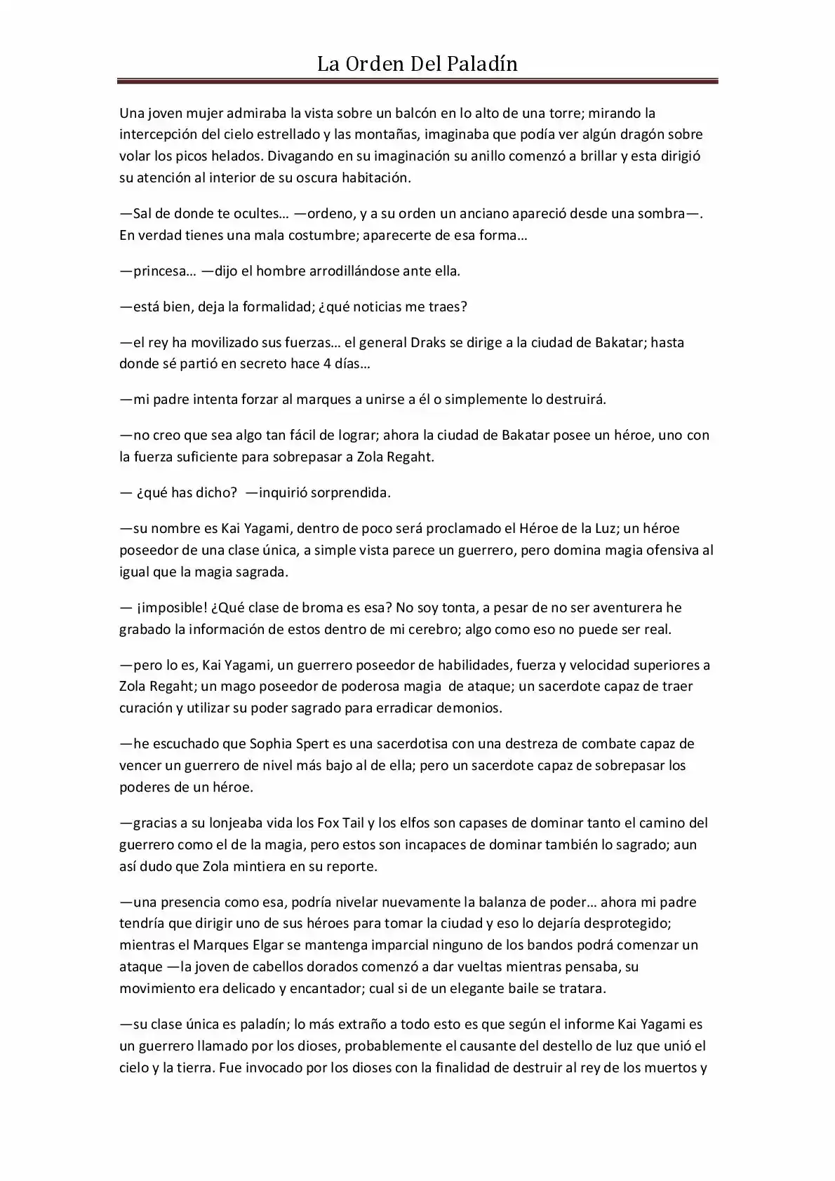 La Orden Del Paladin (2017) - Capítulo 19 - Página 13 - LectorTMOo