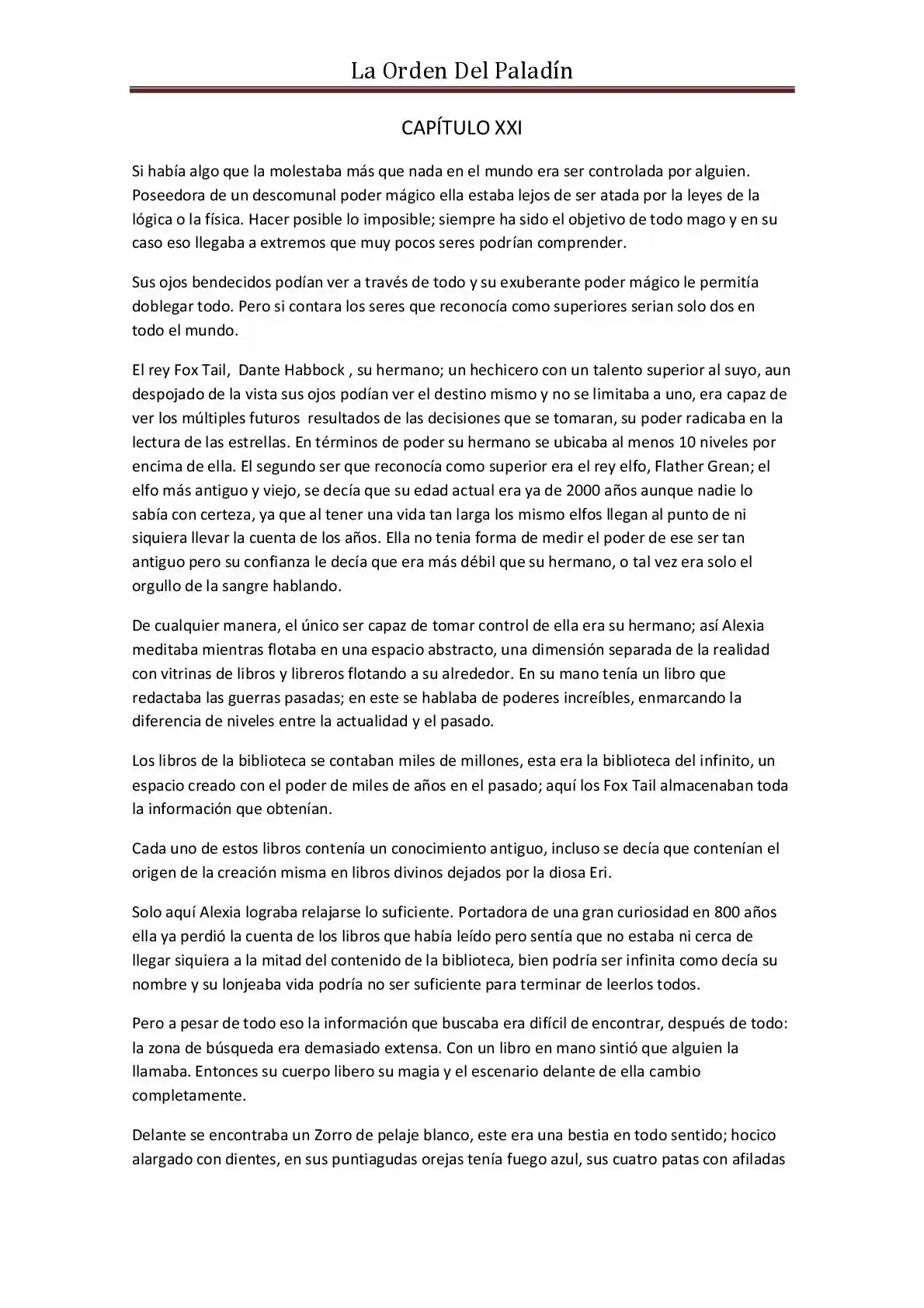 La Orden Del Paladin (2017) - Capítulo 21 - Página 1 - LectorTMOo