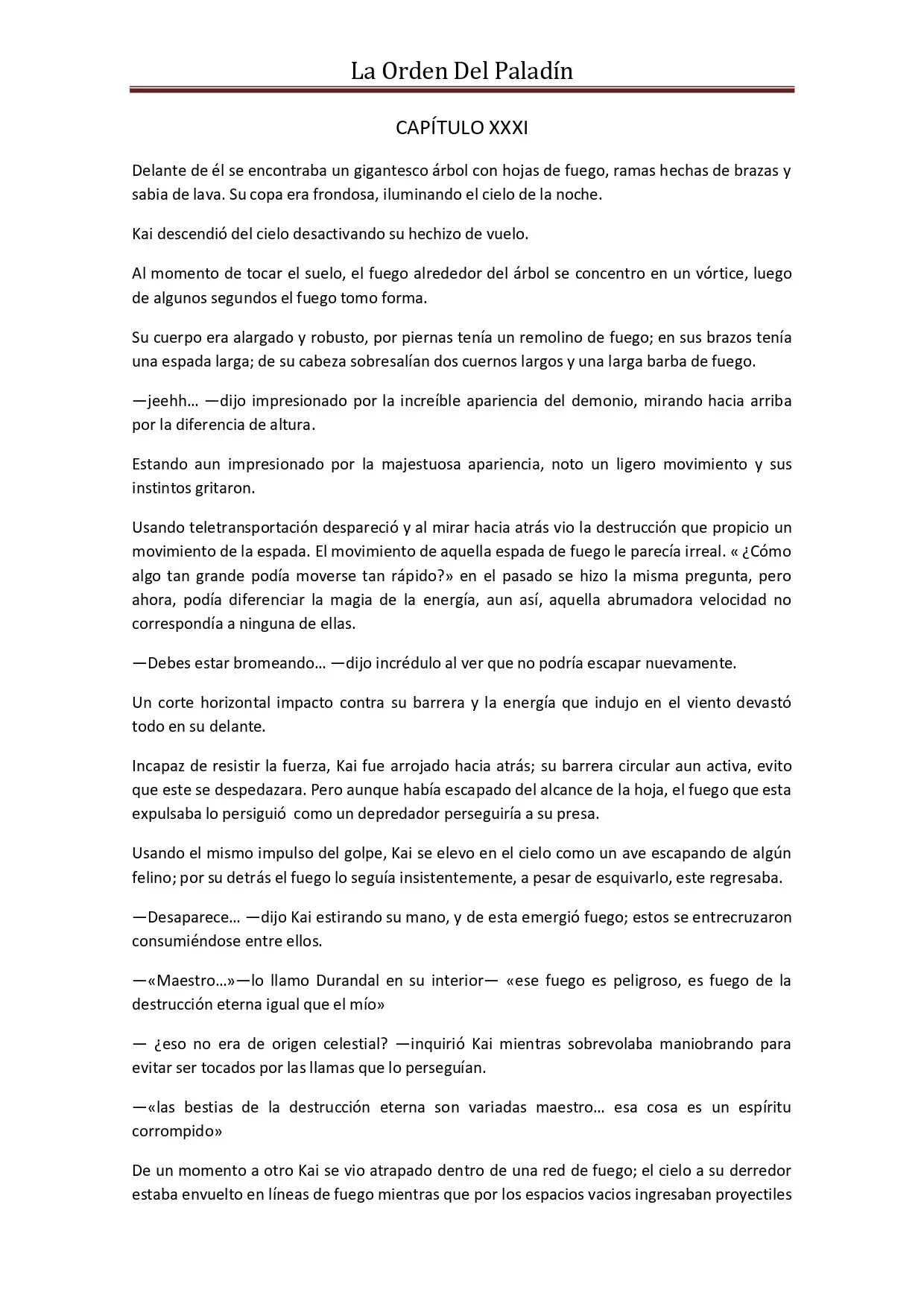 La Orden Del Paladin (2017) - Capítulo 31 - Página 1 - LectorTMOo